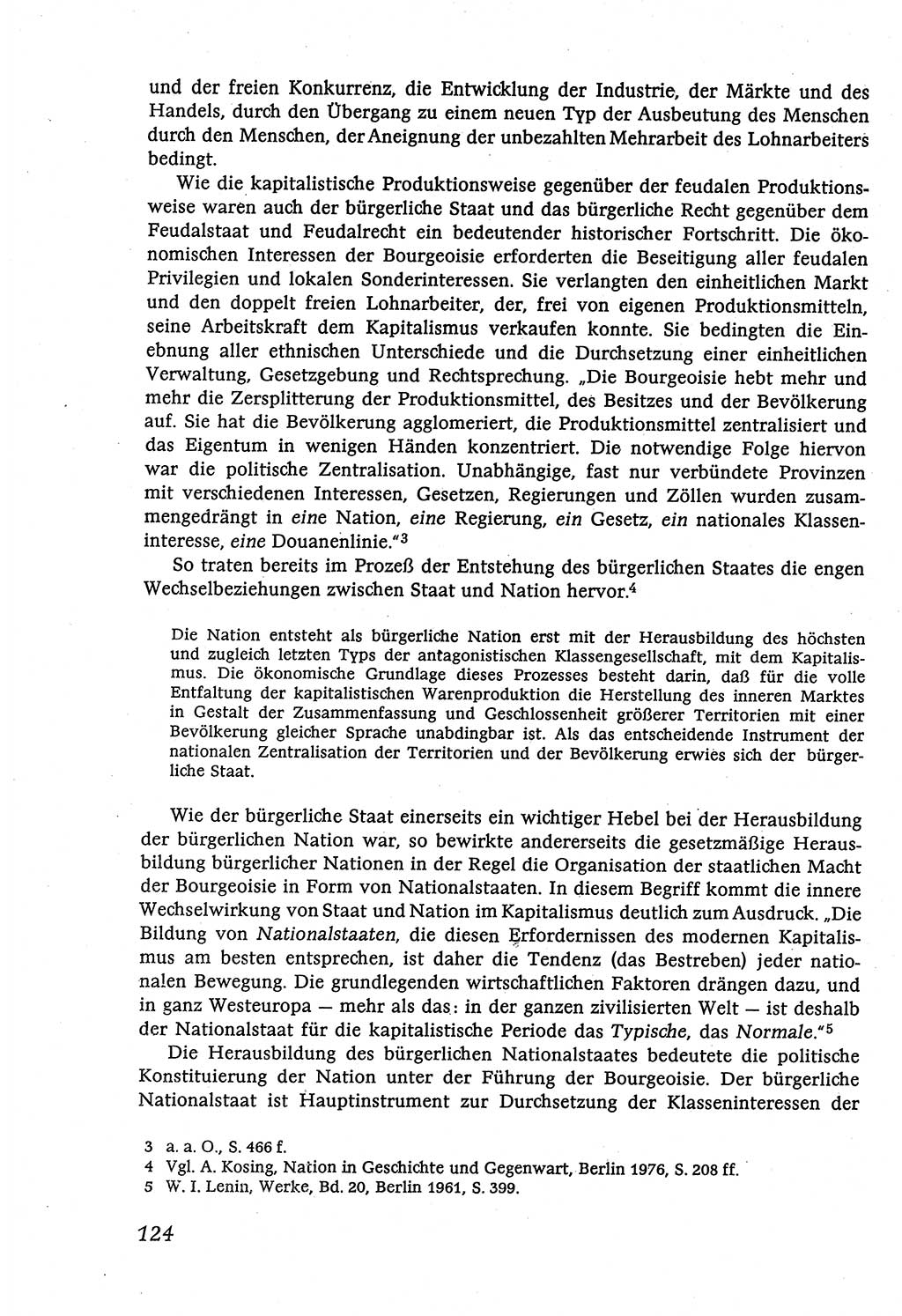 Marxistisch-leninistische (ML) Staats- und Rechtstheorie [Deutsche Demokratische Republik (DDR)], Lehrbuch 1980, Seite 124 (ML St.-R.-Th. DDR Lb. 1980, S. 124)