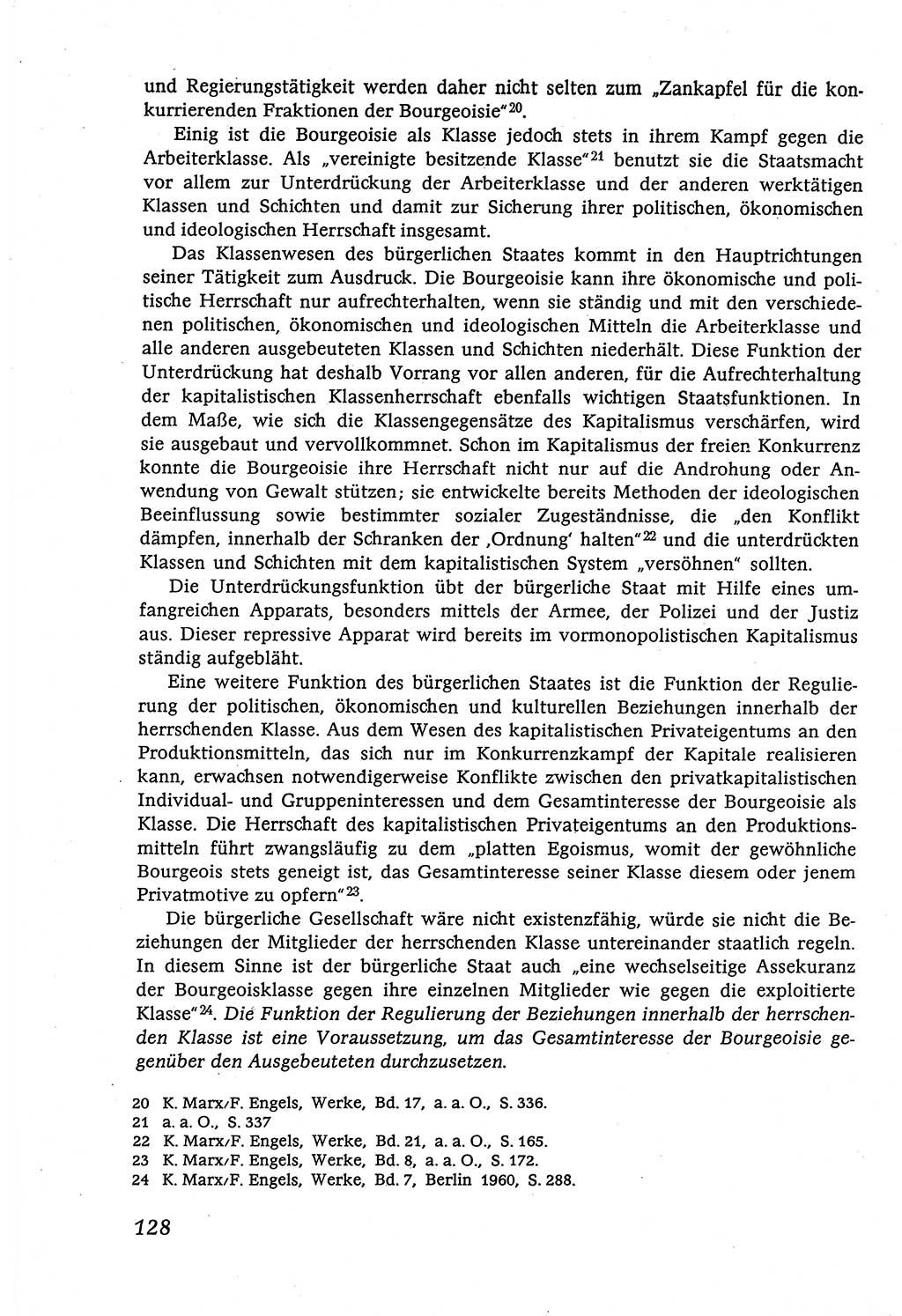 Marxistisch-leninistische (ML) Staats- und Rechtstheorie [Deutsche Demokratische Republik (DDR)], Lehrbuch 1980, Seite 128 (ML St.-R.-Th. DDR Lb. 1980, S. 128)