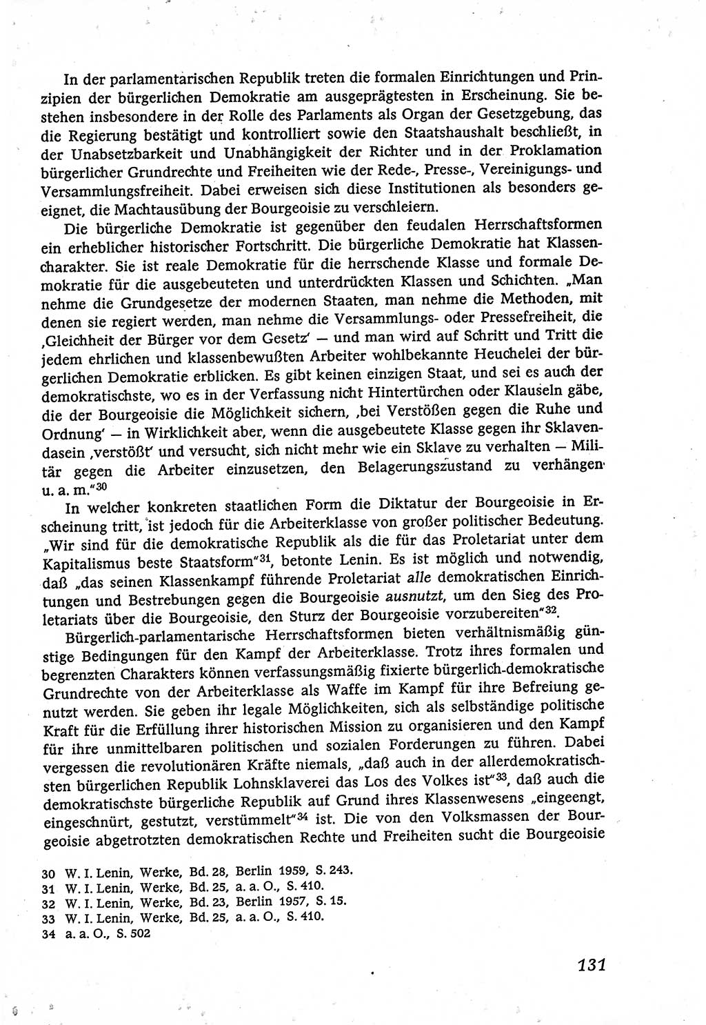 Marxistisch-leninistische (ML) Staats- und Rechtstheorie [Deutsche Demokratische Republik (DDR)], Lehrbuch 1980, Seite 131 (ML St.-R.-Th. DDR Lb. 1980, S. 131)