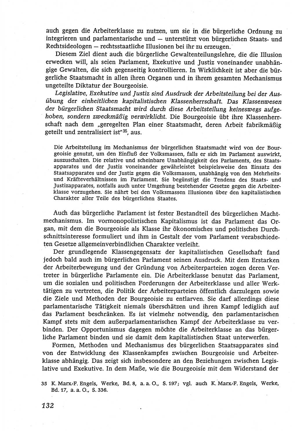Marxistisch-leninistische (ML) Staats- und Rechtstheorie [Deutsche Demokratische Republik (DDR)], Lehrbuch 1980, Seite 132 (ML St.-R.-Th. DDR Lb. 1980, S. 132)