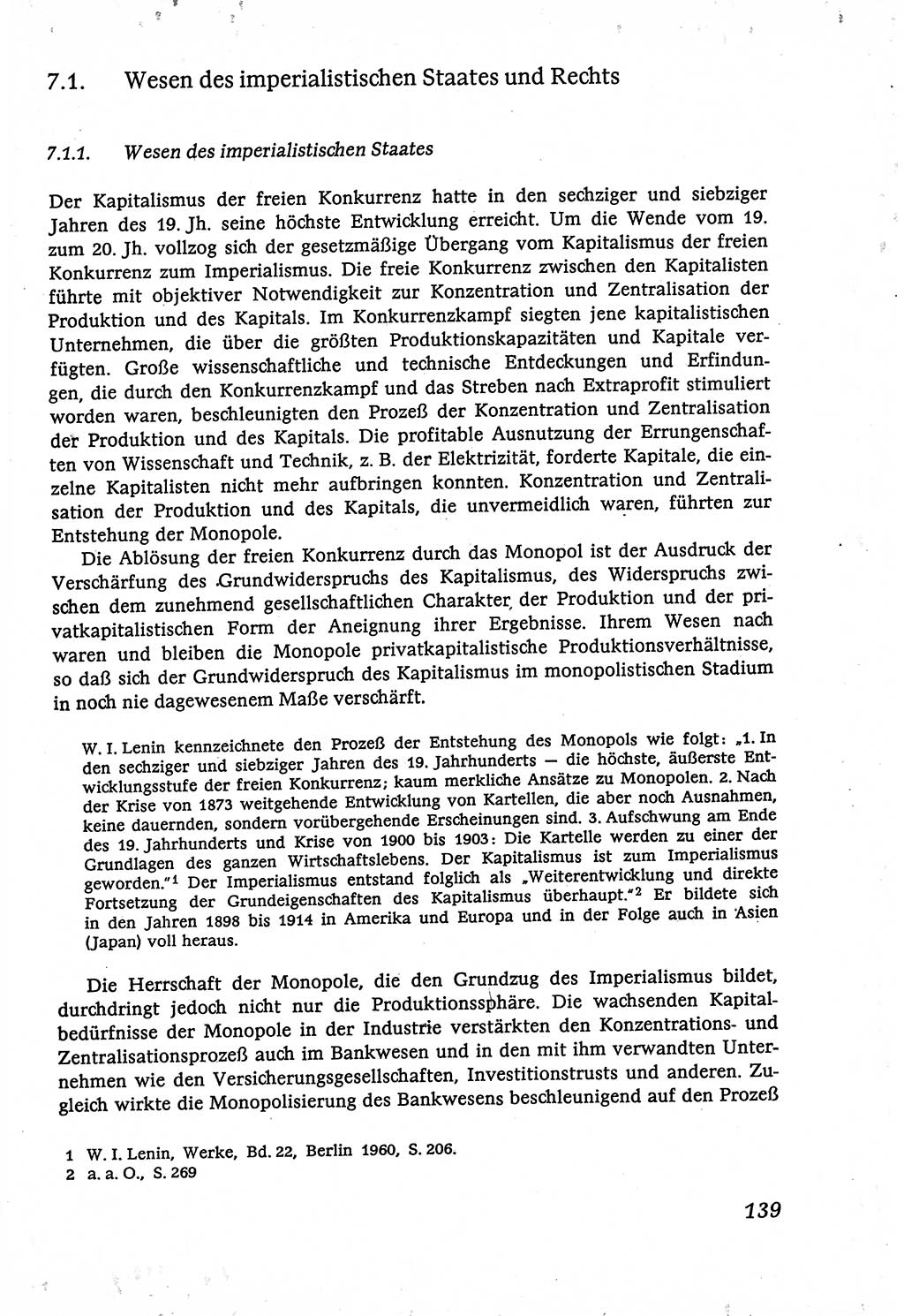 Marxistisch-leninistische (ML) Staats- und Rechtstheorie [Deutsche Demokratische Republik (DDR)], Lehrbuch 1980, Seite 139 (ML St.-R.-Th. DDR Lb. 1980, S. 139)