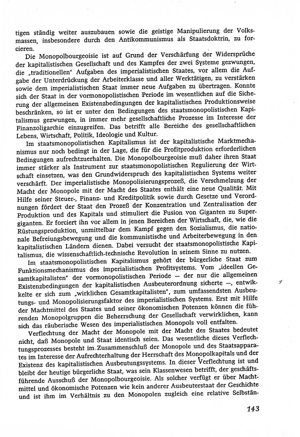 Marxistisch-leninistische (ML) Staats- und Rechtstheorie [Deutsche Demokratische Republik (DDR)], Lehrbuch 1980, Seite 143 (ML St.-R.-Th. DDR Lb. 1980, S. 143)