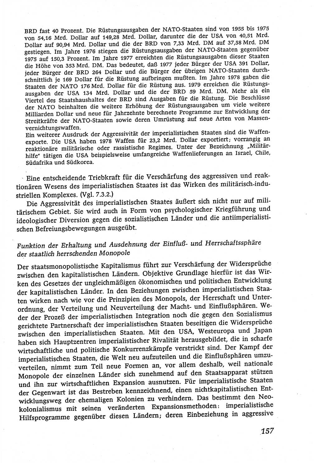 Marxistisch-leninistische (ML) Staats- und Rechtstheorie [Deutsche Demokratische Republik (DDR)], Lehrbuch 1980, Seite 157 (ML St.-R.-Th. DDR Lb. 1980, S. 157)