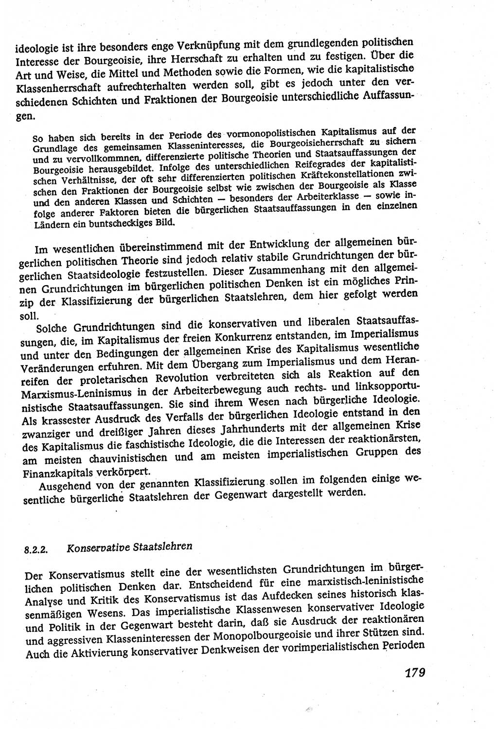 Marxistisch-leninistische (ML) Staats- und Rechtstheorie [Deutsche Demokratische Republik (DDR)], Lehrbuch 1980, Seite 179 (ML St.-R.-Th. DDR Lb. 1980, S. 179)