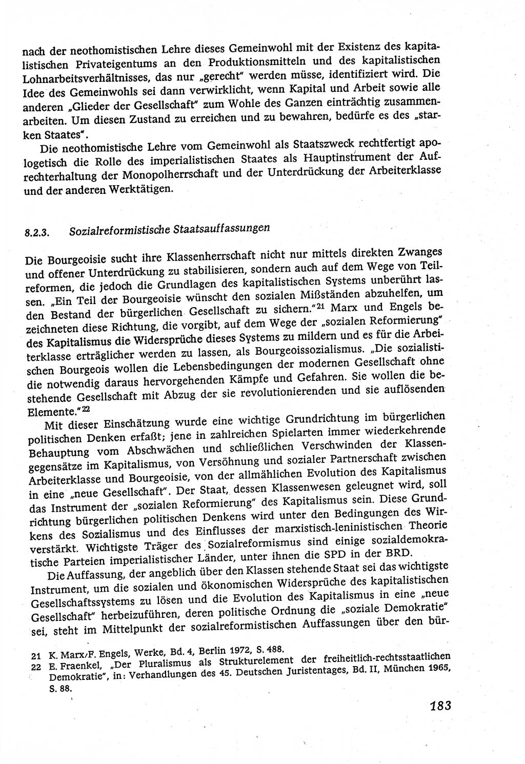 Marxistisch-leninistische (ML) Staats- und Rechtstheorie [Deutsche Demokratische Republik (DDR)], Lehrbuch 1980, Seite 183 (ML St.-R.-Th. DDR Lb. 1980, S. 183)