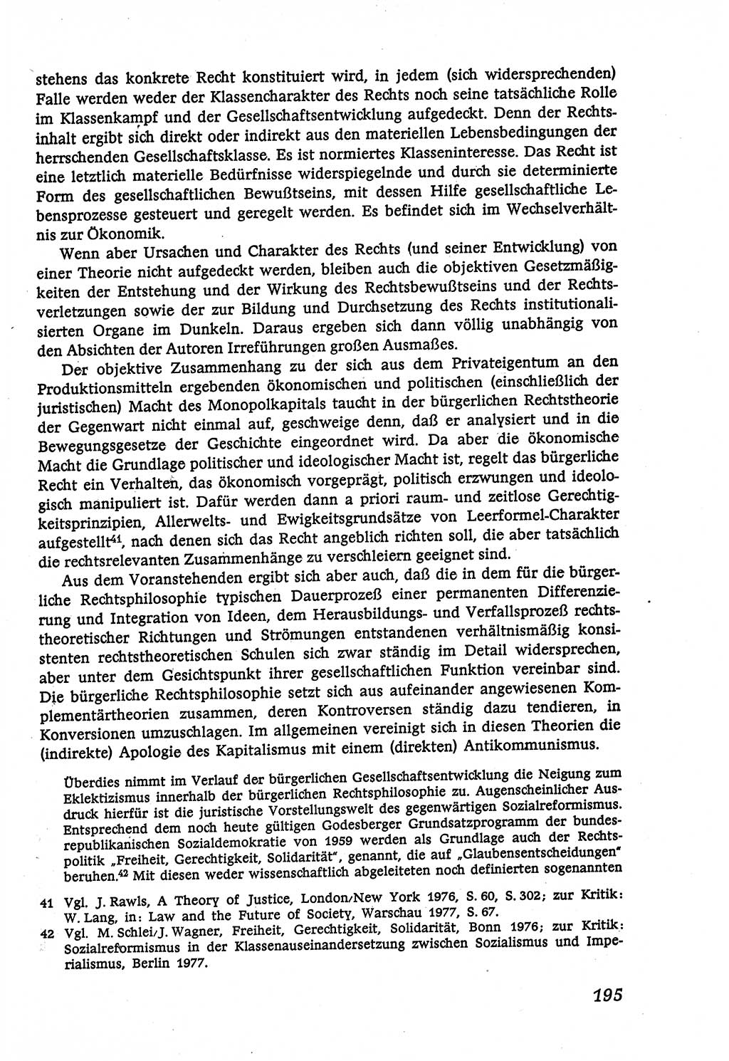 Marxistisch-leninistische (ML) Staats- und Rechtstheorie [Deutsche Demokratische Republik (DDR)], Lehrbuch 1980, Seite 195 (ML St.-R.-Th. DDR Lb. 1980, S. 195)
