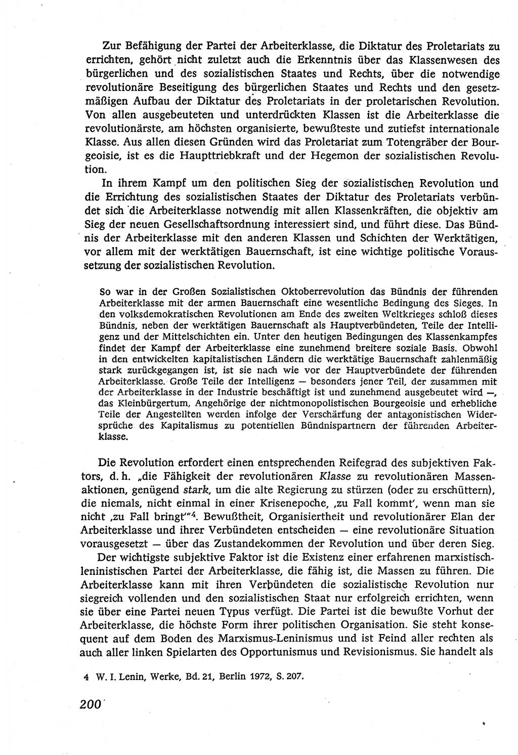 Marxistisch-leninistische (ML) Staats- und Rechtstheorie [Deutsche Demokratische Republik (DDR)], Lehrbuch 1980, Seite 200 (ML St.-R.-Th. DDR Lb. 1980, S. 200)