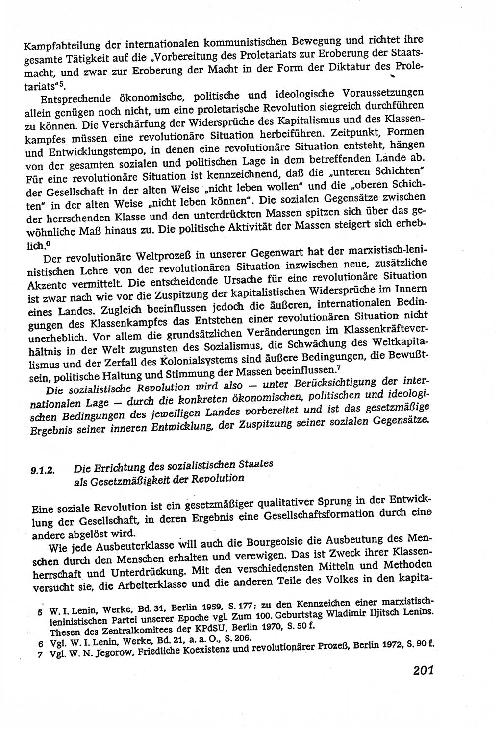 Marxistisch-leninistische (ML) Staats- und Rechtstheorie [Deutsche Demokratische Republik (DDR)], Lehrbuch 1980, Seite 201 (ML St.-R.-Th. DDR Lb. 1980, S. 201)