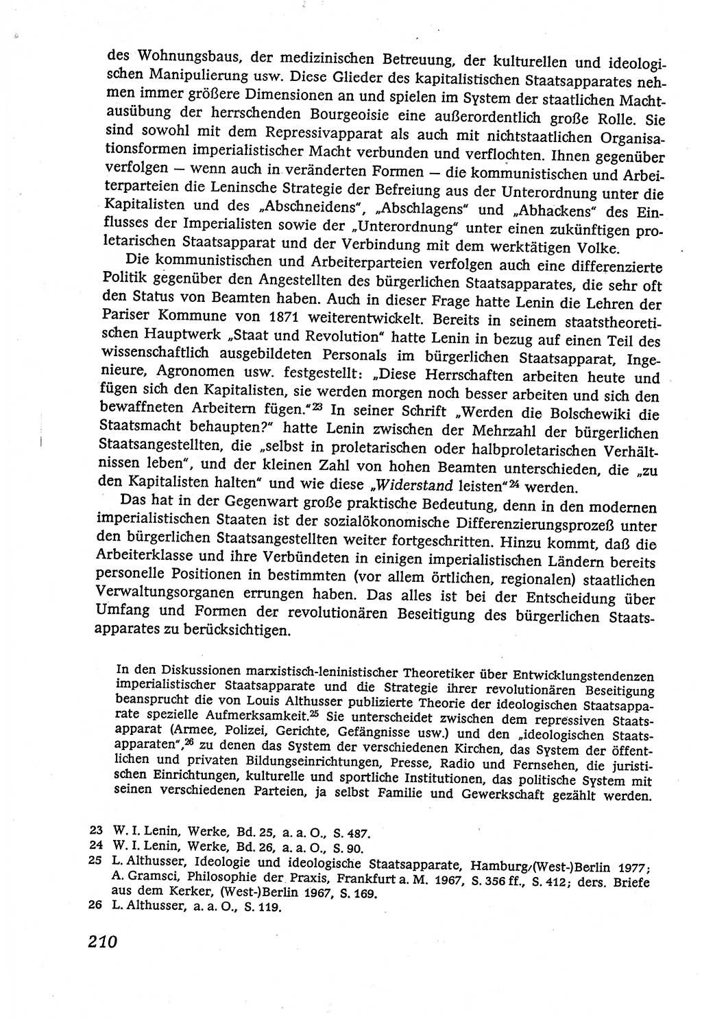 Marxistisch-leninistische (ML) Staats- und Rechtstheorie [Deutsche Demokratische Republik (DDR)], Lehrbuch 1980, Seite 210 (ML St.-R.-Th. DDR Lb. 1980, S. 210)