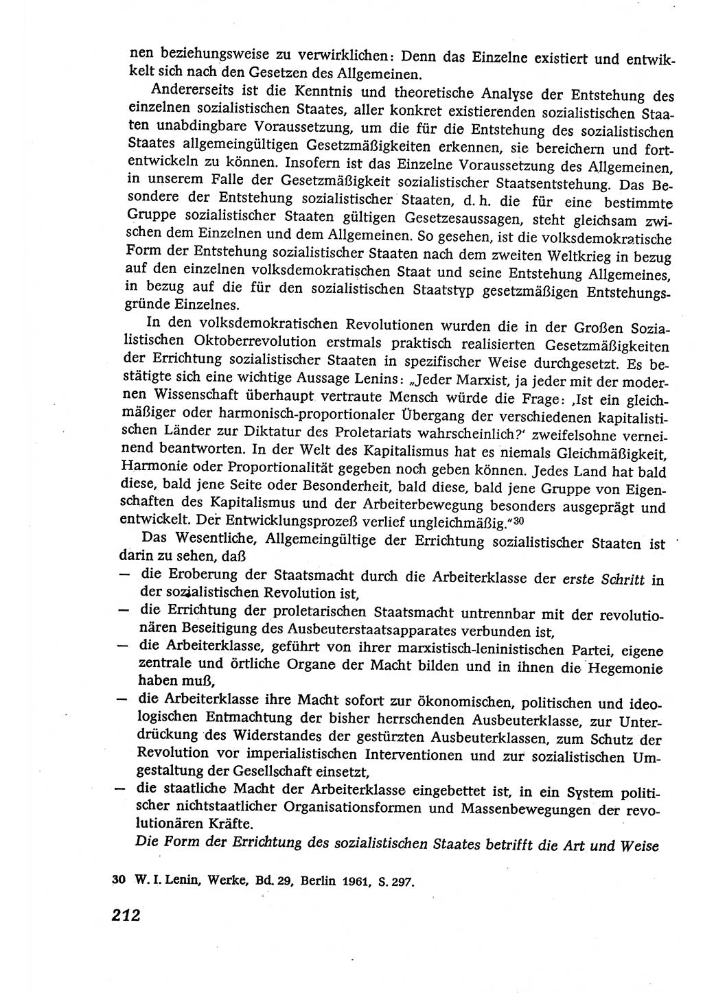 Marxistisch-leninistische (ML) Staats- und Rechtstheorie [Deutsche Demokratische Republik (DDR)], Lehrbuch 1980, Seite 212 (ML St.-R.-Th. DDR Lb. 1980, S. 212)