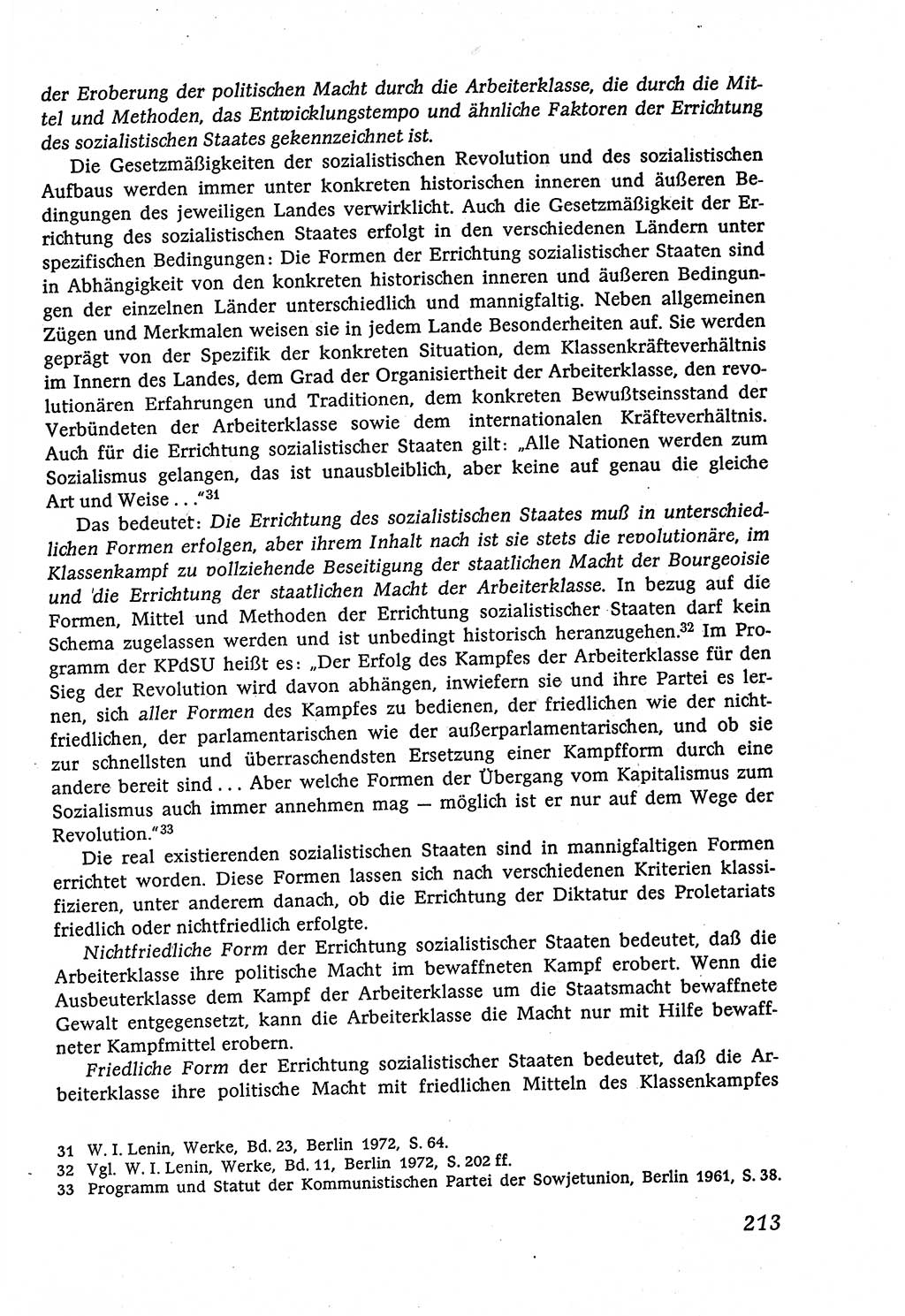 Marxistisch-leninistische (ML) Staats- und Rechtstheorie [Deutsche Demokratische Republik (DDR)], Lehrbuch 1980, Seite 213 (ML St.-R.-Th. DDR Lb. 1980, S. 213)