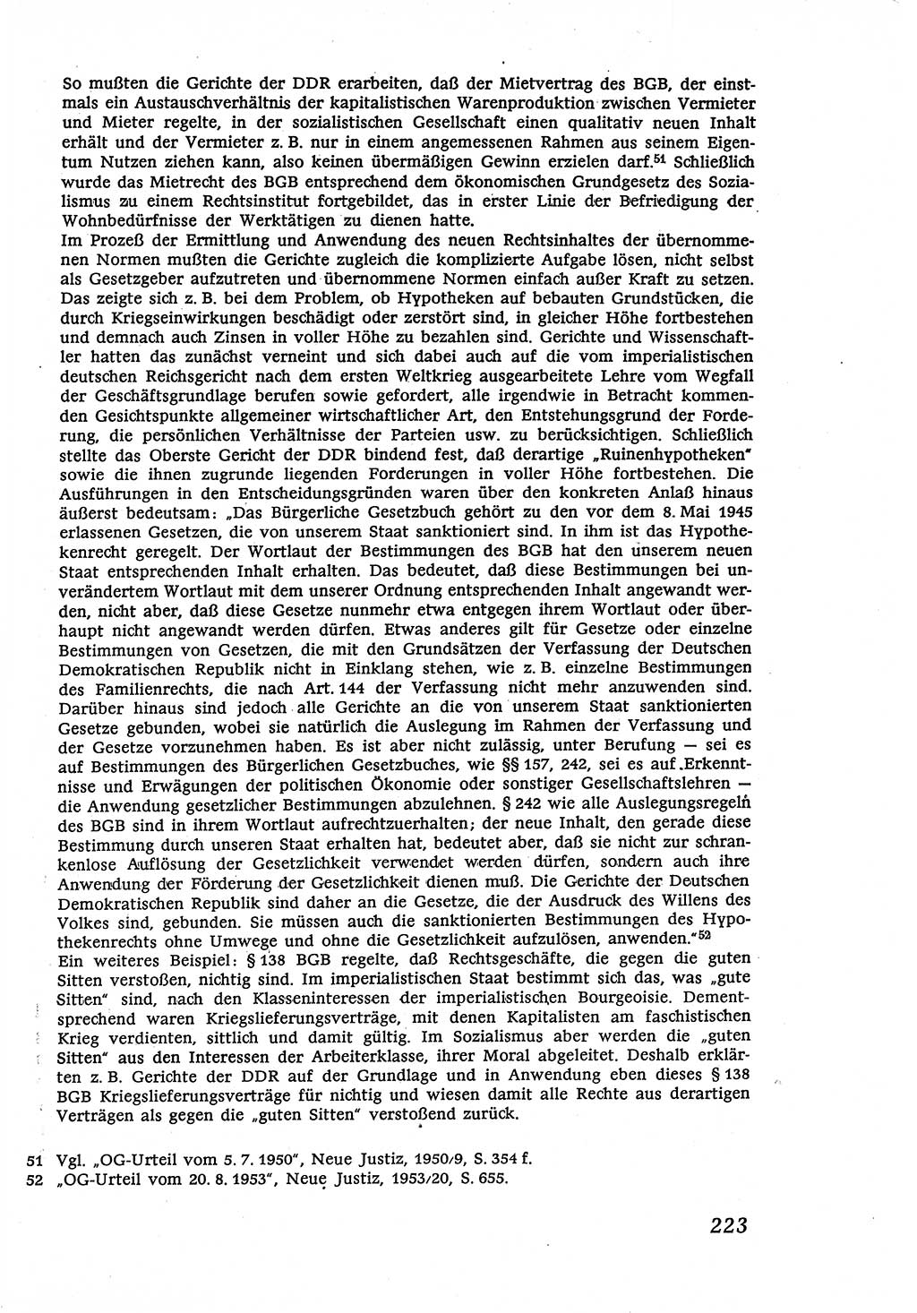 Marxistisch-leninistische (ML) Staats- und Rechtstheorie [Deutsche Demokratische Republik (DDR)], Lehrbuch 1980, Seite 223 (ML St.-R.-Th. DDR Lb. 1980, S. 223)