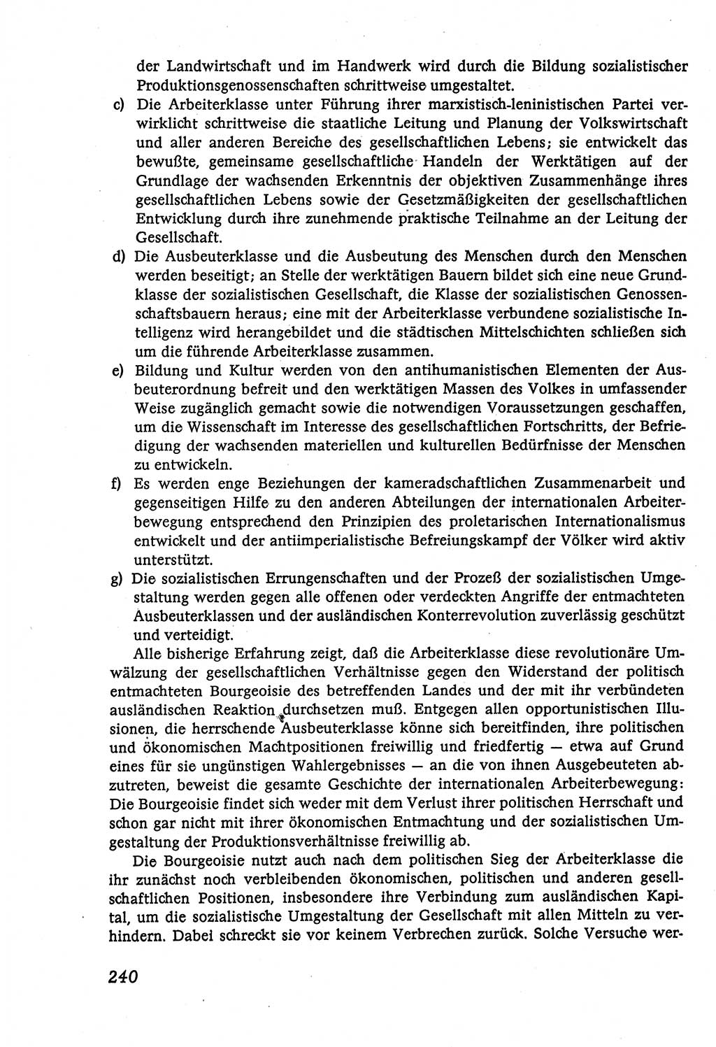 Marxistisch-leninistische (ML) Staats- und Rechtstheorie [Deutsche Demokratische Republik (DDR)], Lehrbuch 1980, Seite 240 (ML St.-R.-Th. DDR Lb. 1980, S. 240)
