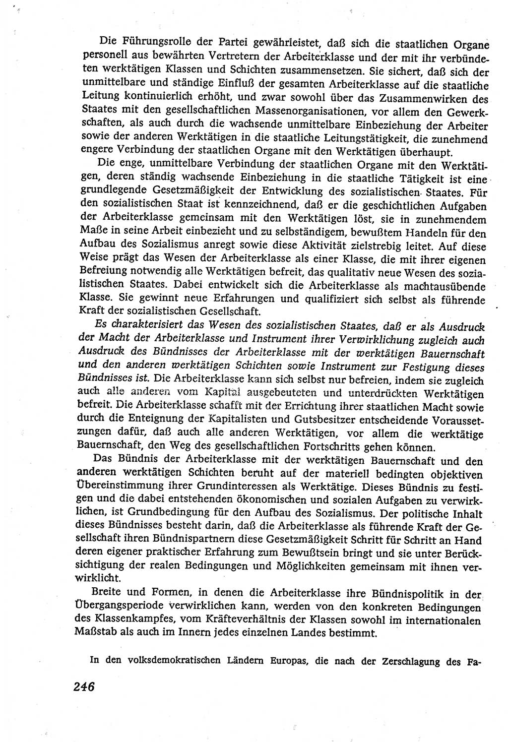 Marxistisch-leninistische (ML) Staats- und Rechtstheorie [Deutsche Demokratische Republik (DDR)], Lehrbuch 1980, Seite 246 (ML St.-R.-Th. DDR Lb. 1980, S. 246)