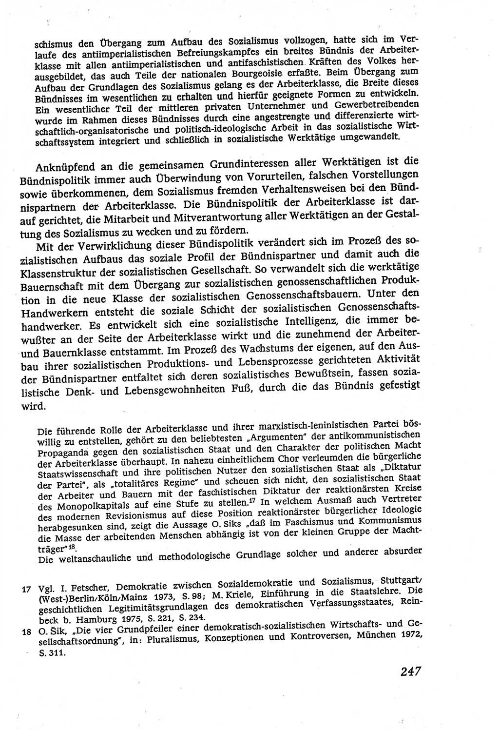 Marxistisch-leninistische (ML) Staats- und Rechtstheorie [Deutsche Demokratische Republik (DDR)], Lehrbuch 1980, Seite 247 (ML St.-R.-Th. DDR Lb. 1980, S. 247)