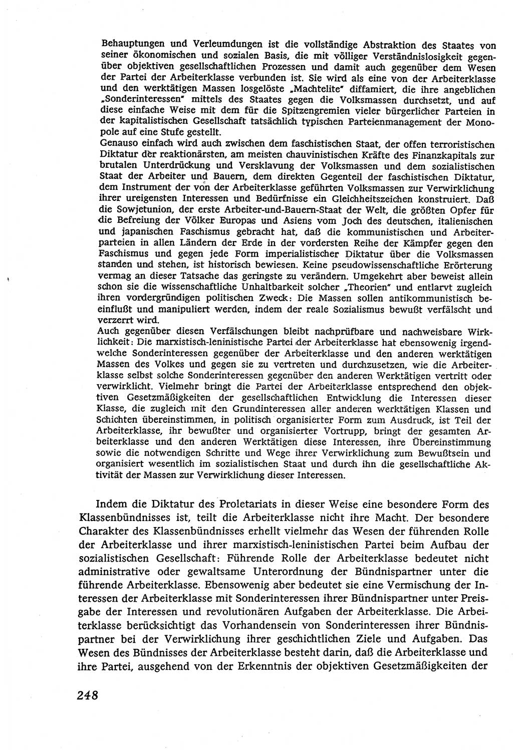Marxistisch-leninistische (ML) Staats- und Rechtstheorie [Deutsche Demokratische Republik (DDR)], Lehrbuch 1980, Seite 248 (ML St.-R.-Th. DDR Lb. 1980, S. 248)