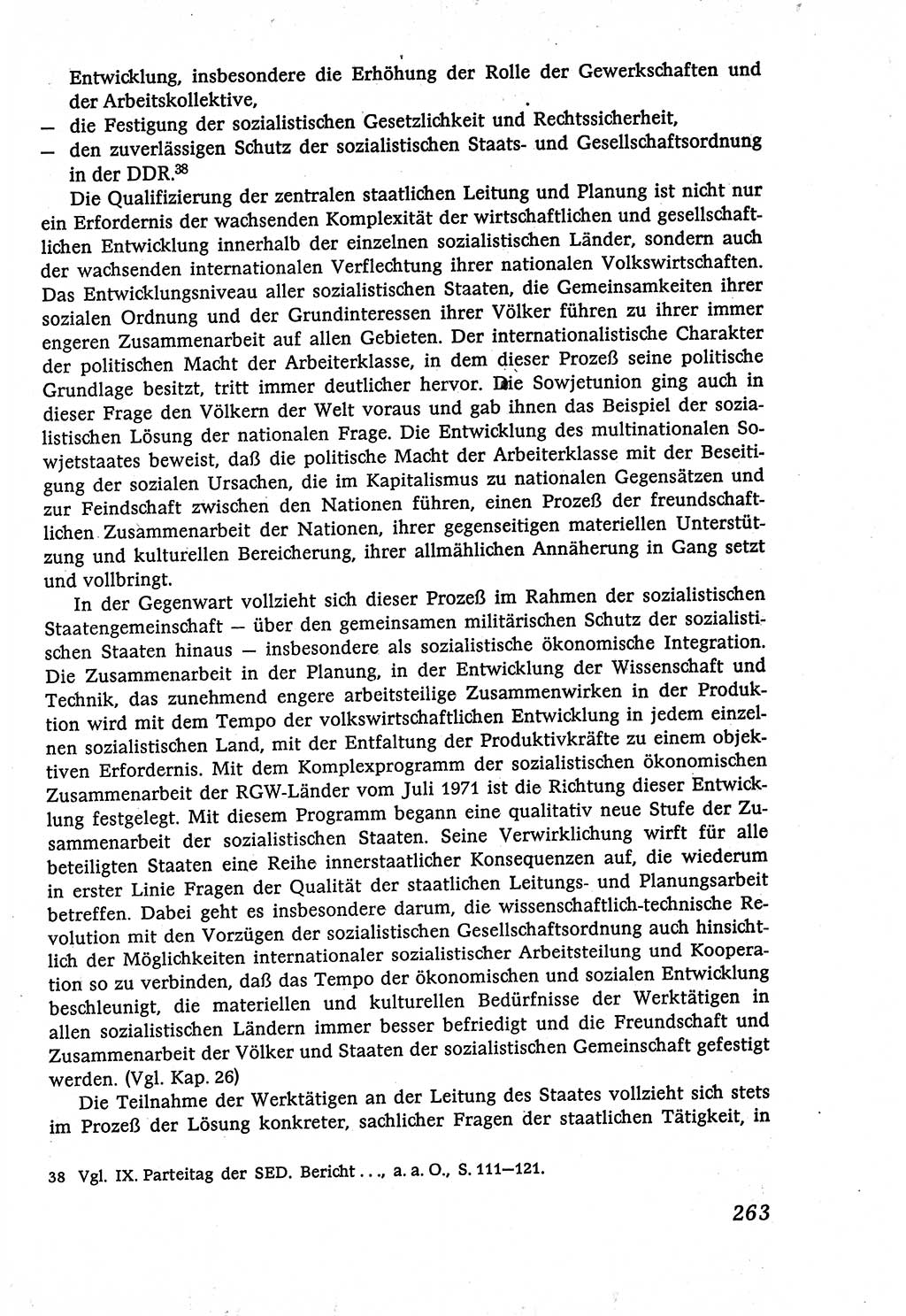 Marxistisch-leninistische (ML) Staats- und Rechtstheorie [Deutsche Demokratische Republik (DDR)], Lehrbuch 1980, Seite 263 (ML St.-R.-Th. DDR Lb. 1980, S. 263)