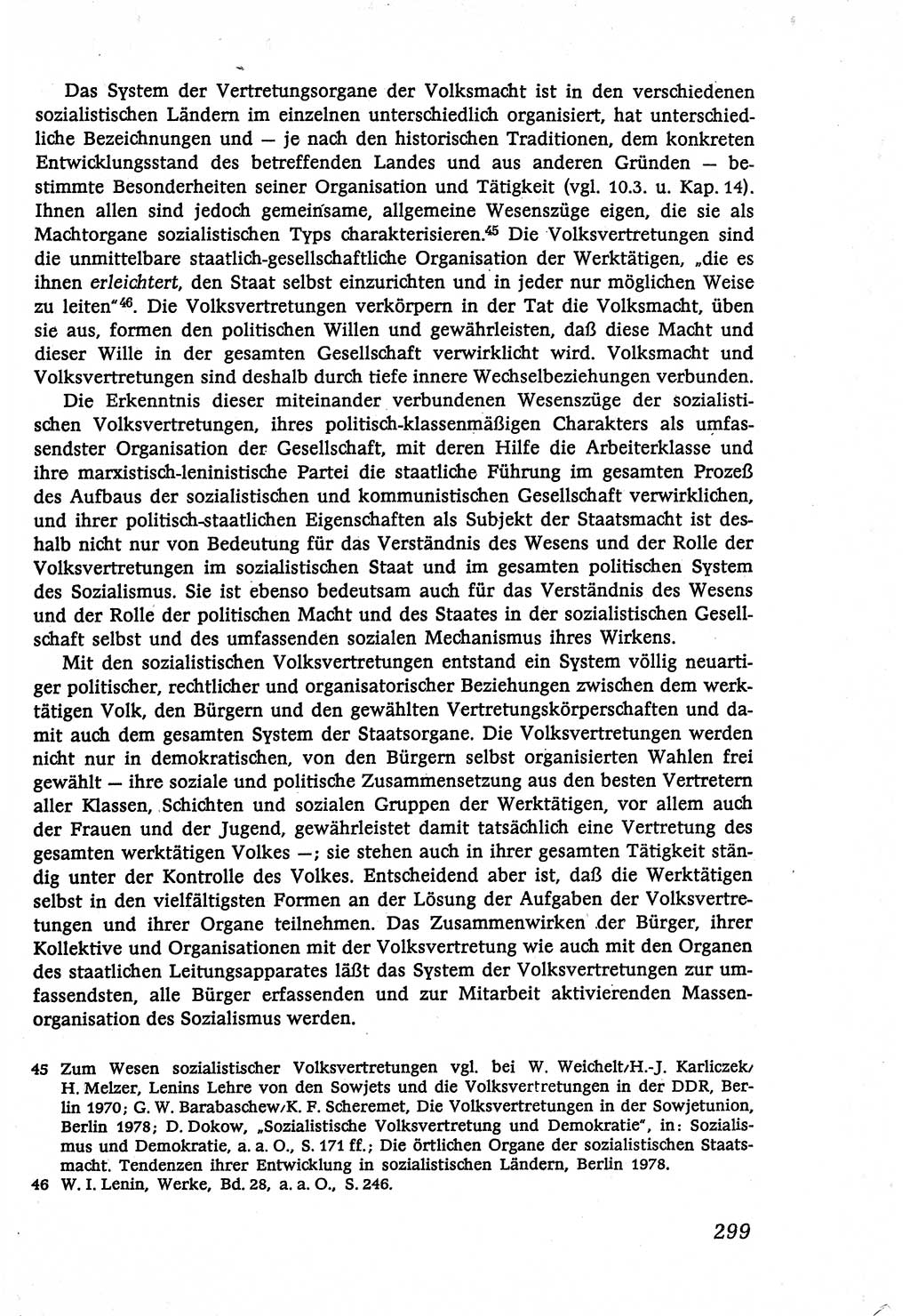 Marxistisch-leninistische (ML) Staats- und Rechtstheorie [Deutsche Demokratische Republik (DDR)], Lehrbuch 1980, Seite 299 (ML St.-R.-Th. DDR Lb. 1980, S. 299)