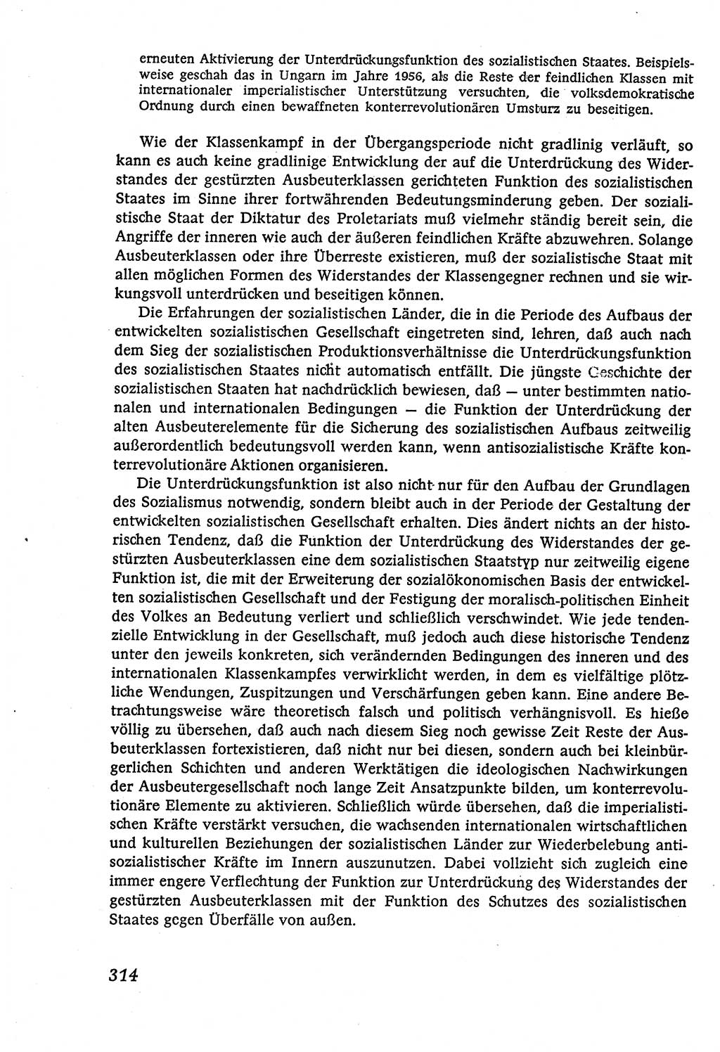 Marxistisch-leninistische (ML) Staats- und Rechtstheorie [Deutsche Demokratische Republik (DDR)], Lehrbuch 1980, Seite 314 (ML St.-R.-Th. DDR Lb. 1980, S. 314)