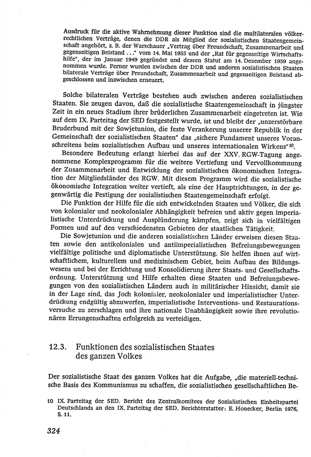 Marxistisch-leninistische (ML) Staats- und Rechtstheorie [Deutsche Demokratische Republik (DDR)], Lehrbuch 1980, Seite 324 (ML St.-R.-Th. DDR Lb. 1980, S. 324)