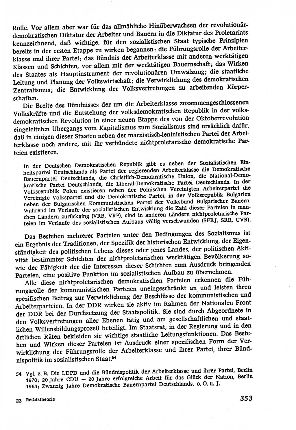 Marxistisch-leninistische (ML) Staats- und Rechtstheorie [Deutsche Demokratische Republik (DDR)], Lehrbuch 1980, Seite 353 (ML St.-R.-Th. DDR Lb. 1980, S. 353)