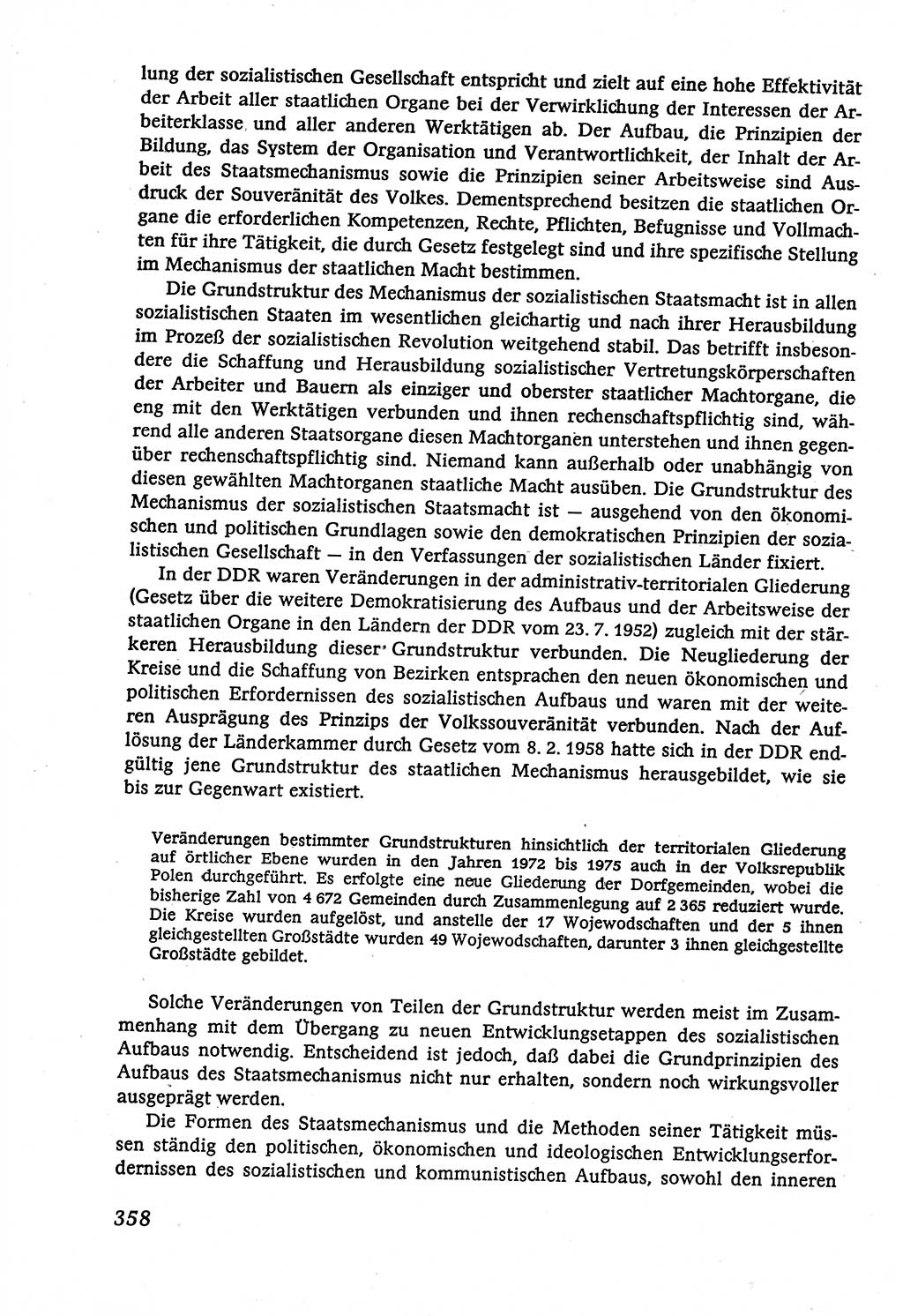 Marxistisch-leninistische (ML) Staats- und Rechtstheorie [Deutsche Demokratische Republik (DDR)], Lehrbuch 1980, Seite 358 (ML St.-R.-Th. DDR Lb. 1980, S. 358)