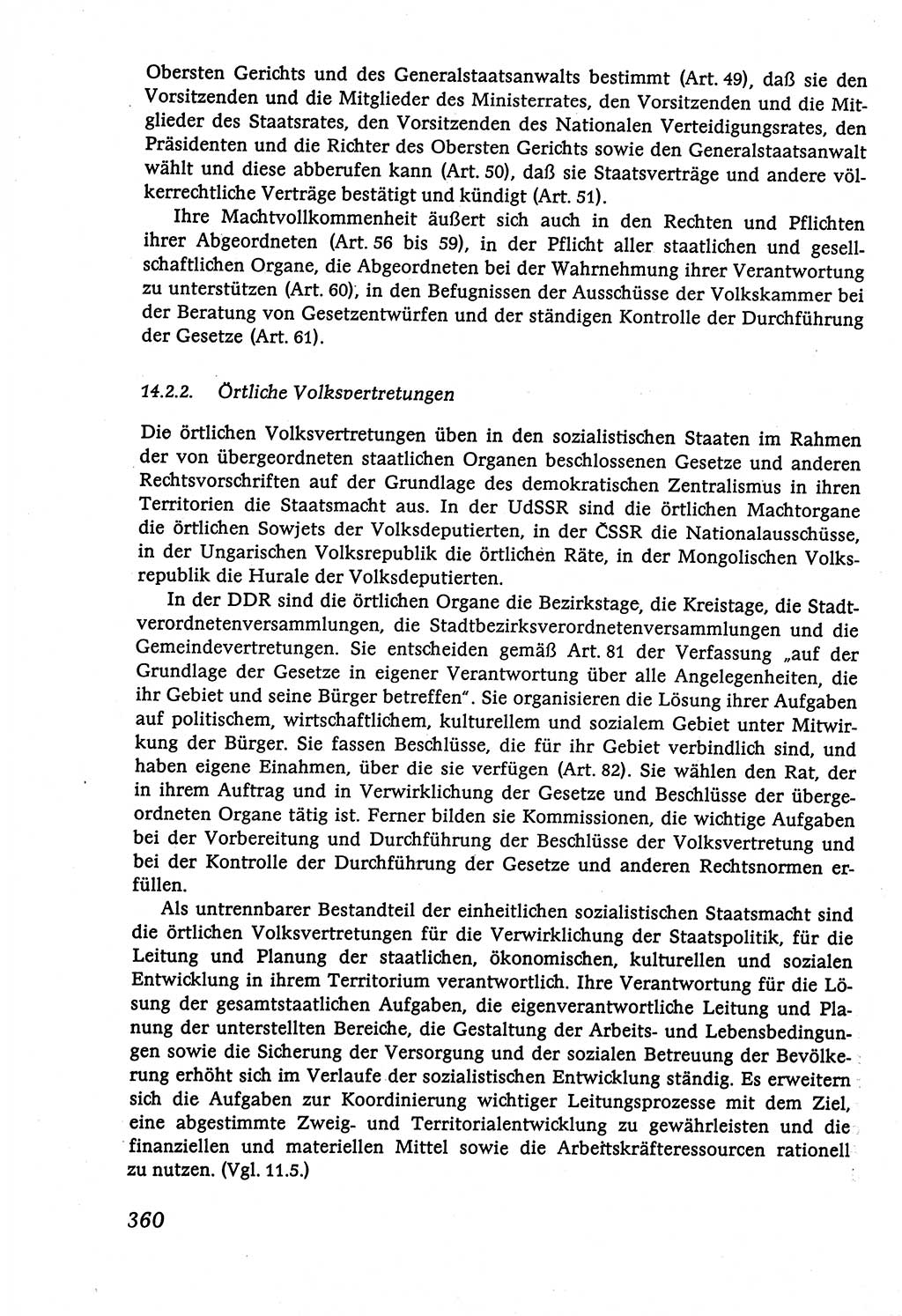 Marxistisch-leninistische (ML) Staats- und Rechtstheorie [Deutsche Demokratische Republik (DDR)], Lehrbuch 1980, Seite 360 (ML St.-R.-Th. DDR Lb. 1980, S. 360)