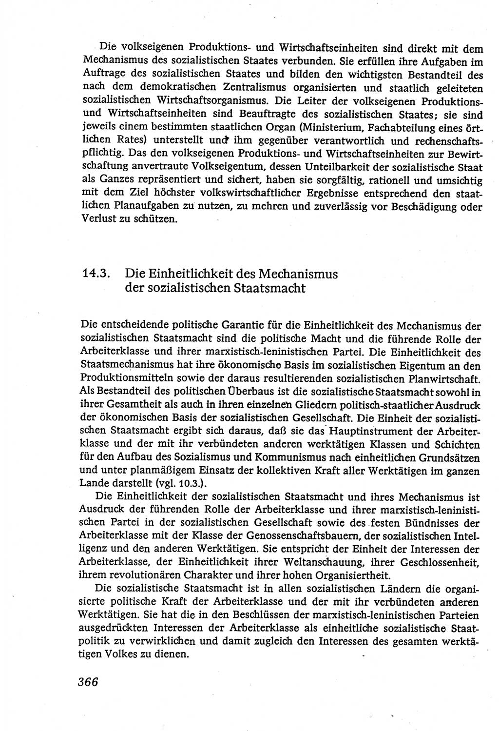 Marxistisch-leninistische (ML) Staats- und Rechtstheorie [Deutsche Demokratische Republik (DDR)], Lehrbuch 1980, Seite 366 (ML St.-R.-Th. DDR Lb. 1980, S. 366)