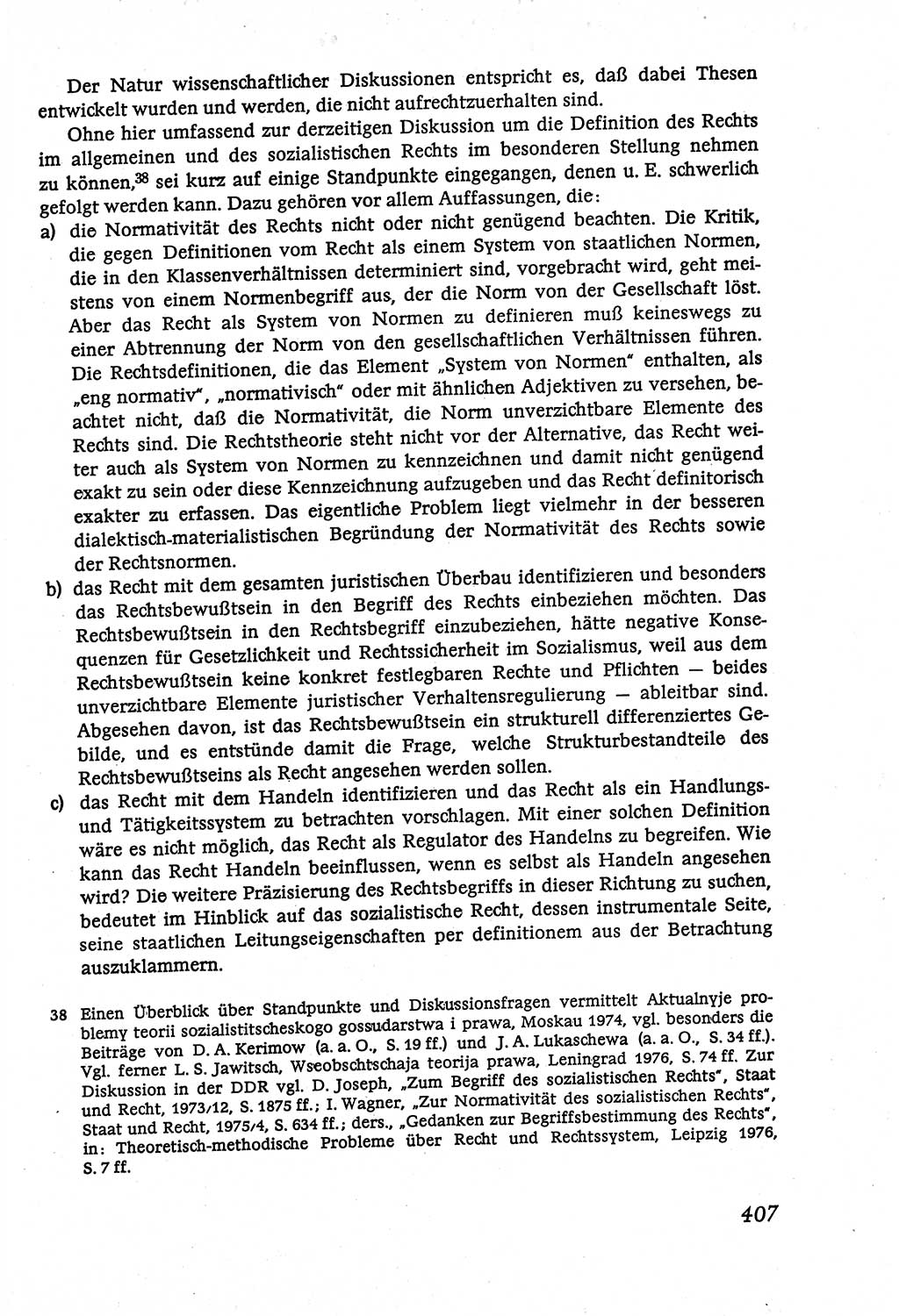 Marxistisch-leninistische (ML) Staats- und Rechtstheorie [Deutsche Demokratische Republik (DDR)], Lehrbuch 1980, Seite 407 (ML St.-R.-Th. DDR Lb. 1980, S. 407)