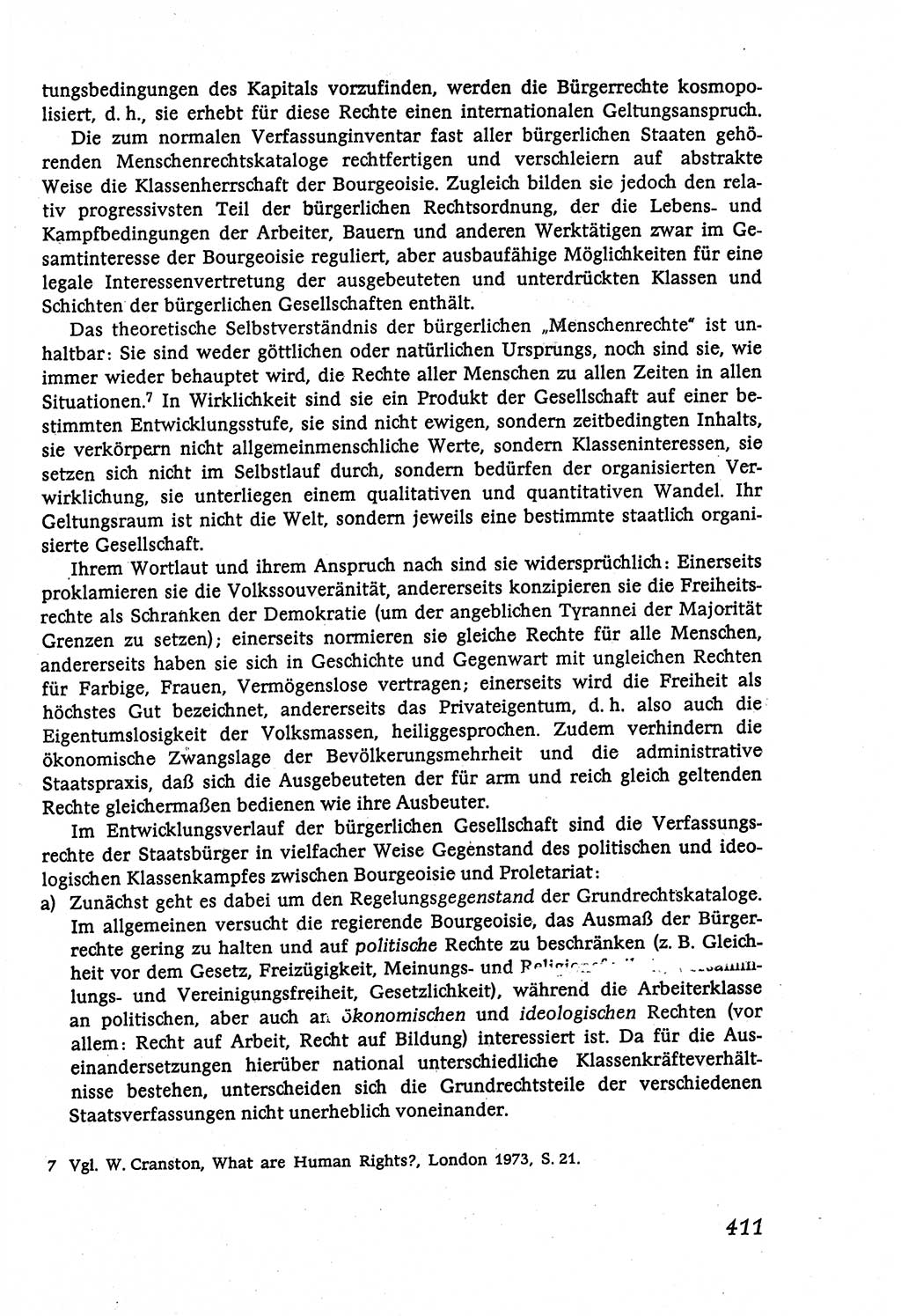 Marxistisch-leninistische (ML) Staats- und Rechtstheorie [Deutsche Demokratische Republik (DDR)], Lehrbuch 1980, Seite 411 (ML St.-R.-Th. DDR Lb. 1980, S. 411)