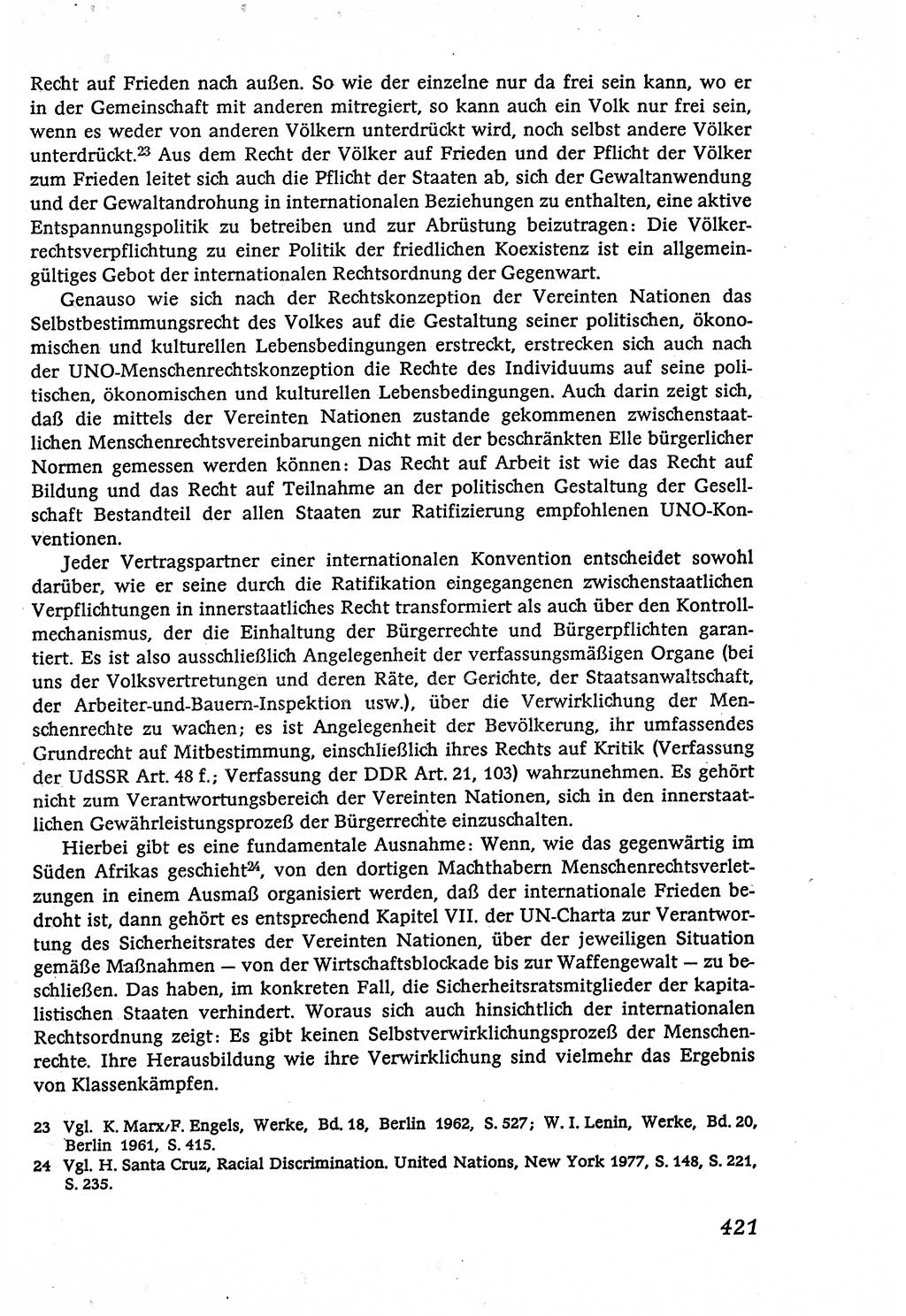 Marxistisch-leninistische (ML) Staats- und Rechtstheorie [Deutsche Demokratische Republik (DDR)], Lehrbuch 1980, Seite 421 (ML St.-R.-Th. DDR Lb. 1980, S. 421)