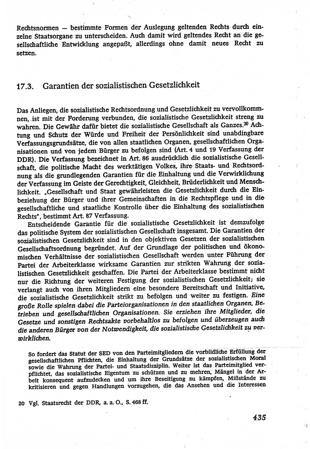 Marxistisch-leninistische (ML) Staats- und Rechtstheorie [Deutsche Demokratische Republik (DDR)], Lehrbuch 1980, Seite 435 (ML St.-R.-Th. DDR Lb. 1980, S. 435)