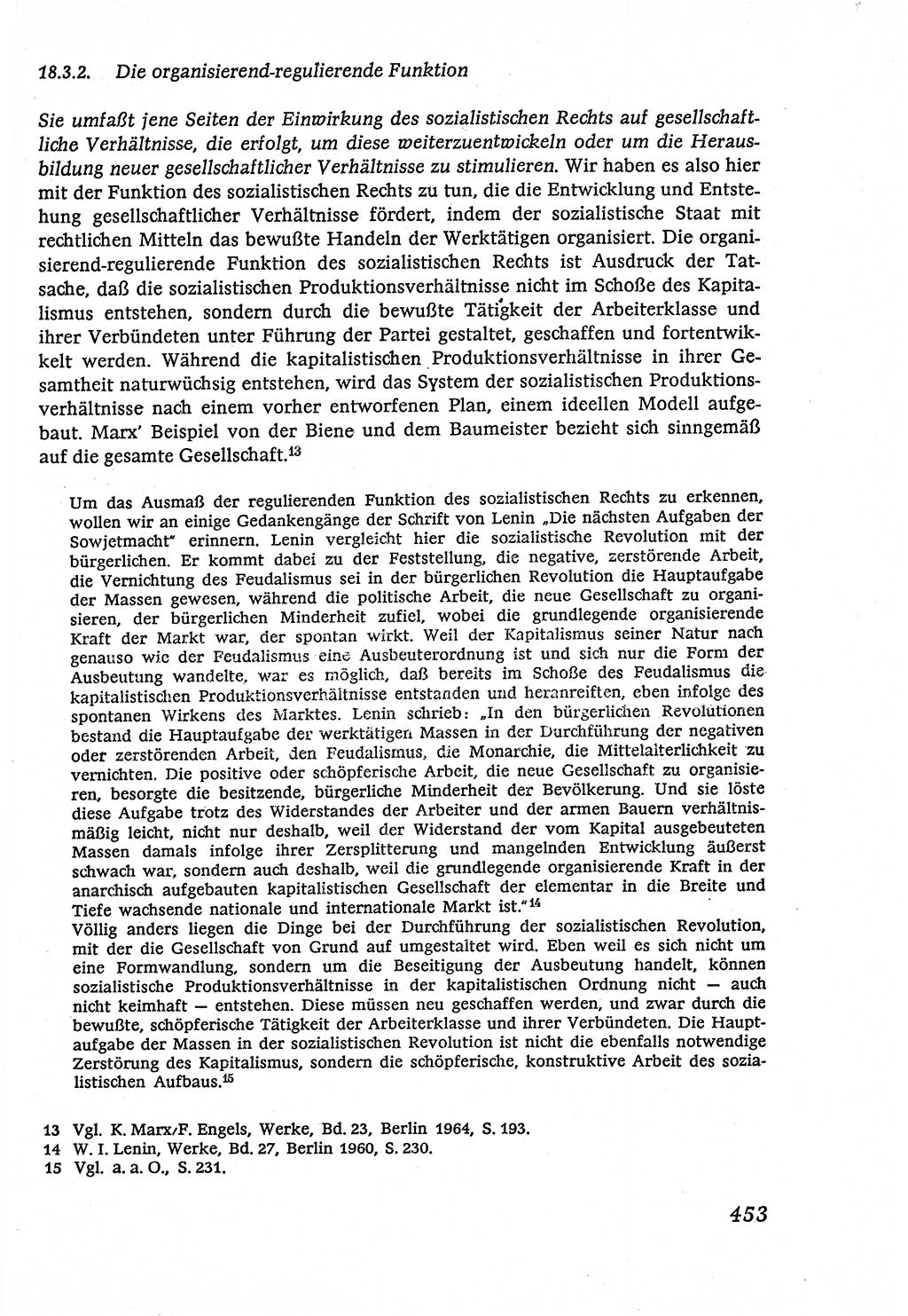 Marxistisch-leninistische (ML) Staats- und Rechtstheorie [Deutsche Demokratische Republik (DDR)], Lehrbuch 1980, Seite 453 (ML St.-R.-Th. DDR Lb. 1980, S. 453)
