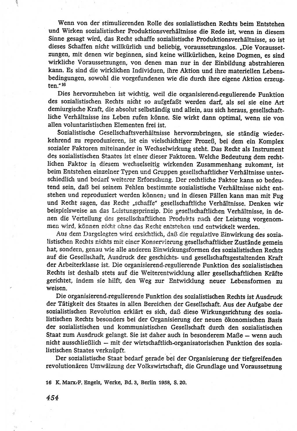 Marxistisch-leninistische (ML) Staats- und Rechtstheorie [Deutsche Demokratische Republik (DDR)], Lehrbuch 1980, Seite 454 (ML St.-R.-Th. DDR Lb. 1980, S. 454)