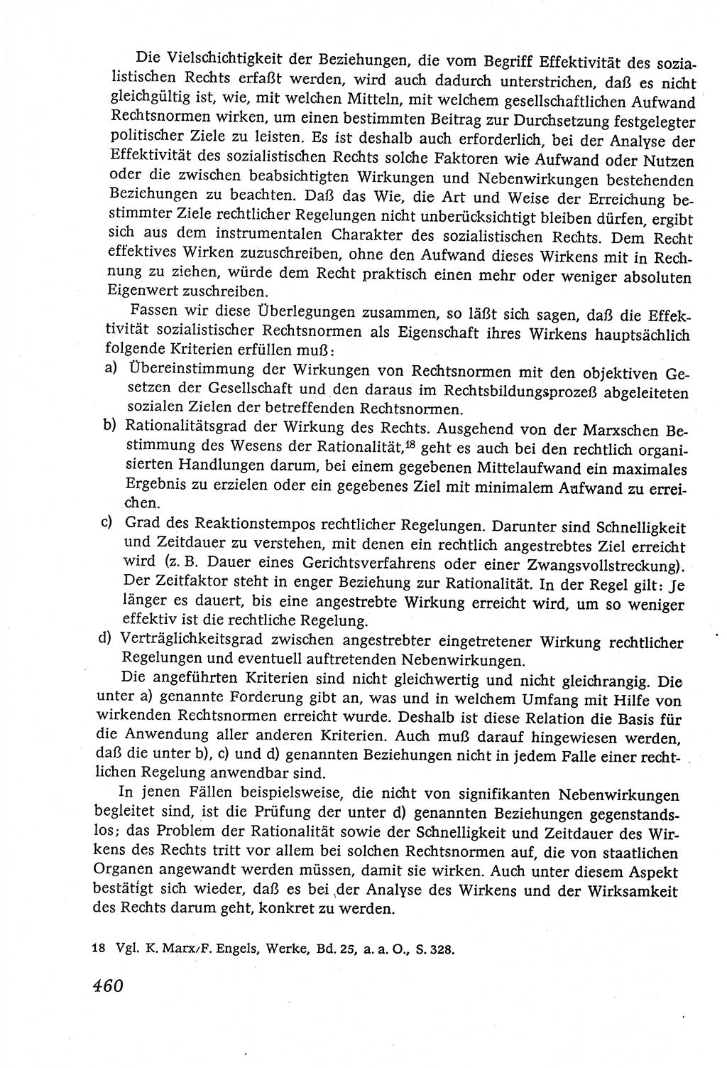 Marxistisch-leninistische (ML) Staats- und Rechtstheorie [Deutsche Demokratische Republik (DDR)], Lehrbuch 1980, Seite 460 (ML St.-R.-Th. DDR Lb. 1980, S. 460)