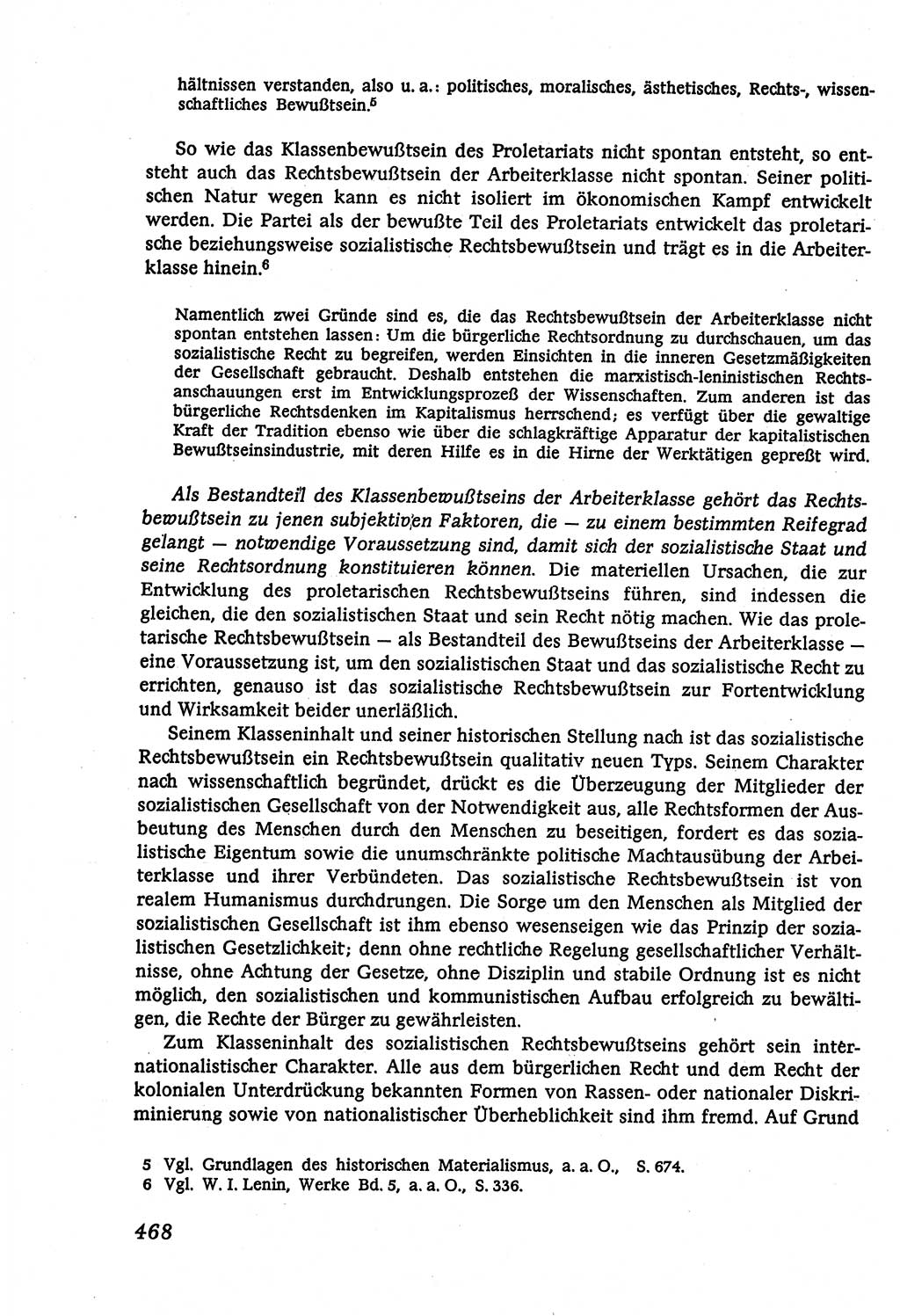 Marxistisch-leninistische (ML) Staats- und Rechtstheorie [Deutsche Demokratische Republik (DDR)], Lehrbuch 1980, Seite 468 (ML St.-R.-Th. DDR Lb. 1980, S. 468)