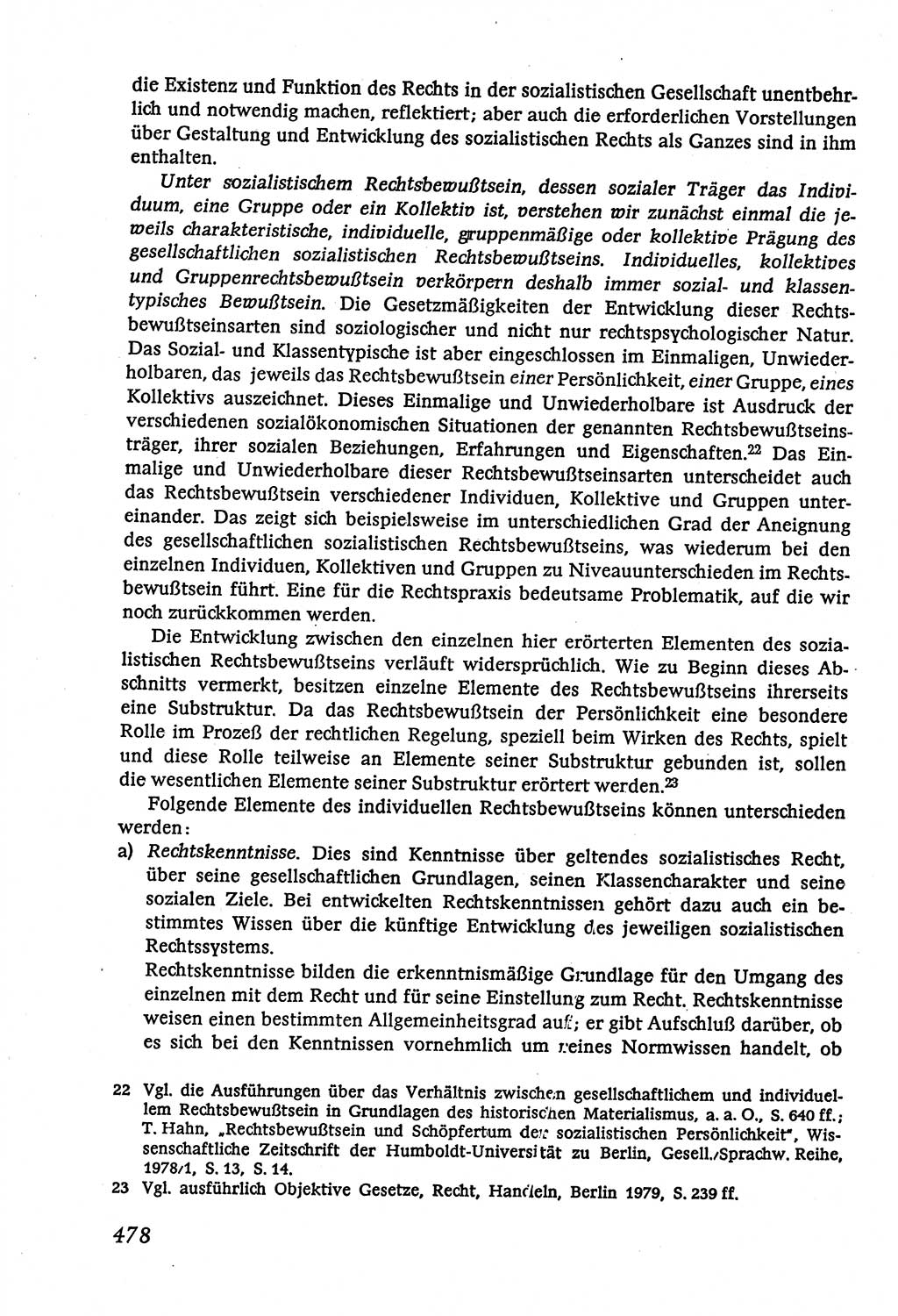 Marxistisch-leninistische (ML) Staats- und Rechtstheorie [Deutsche Demokratische Republik (DDR)], Lehrbuch 1980, Seite 478 (ML St.-R.-Th. DDR Lb. 1980, S. 478)