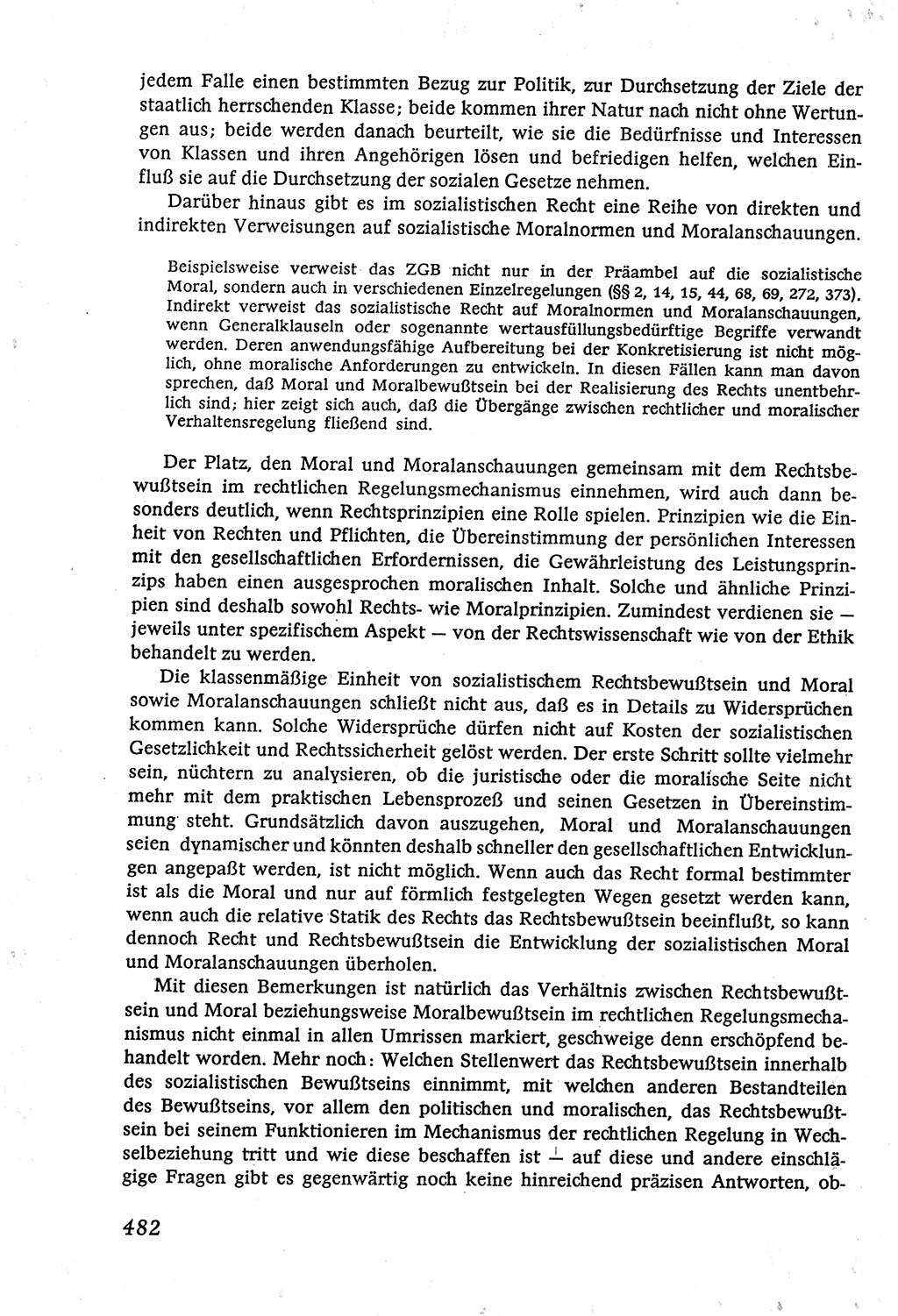 Marxistisch-leninistische (ML) Staats- und Rechtstheorie [Deutsche Demokratische Republik (DDR)], Lehrbuch 1980, Seite 482 (ML St.-R.-Th. DDR Lb. 1980, S. 482)