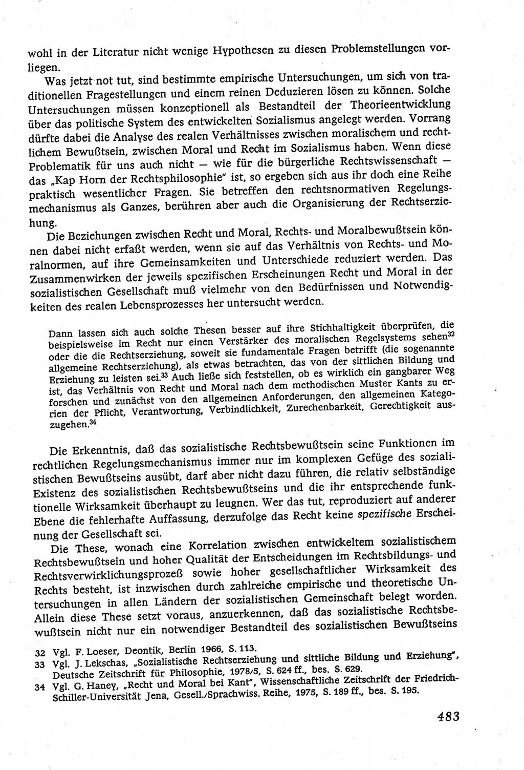 Marxistisch-leninistische (ML) Staats- und Rechtstheorie [Deutsche Demokratische Republik (DDR)], Lehrbuch 1980, Seite 483 (ML St.-R.-Th. DDR Lb. 1980, S. 483)