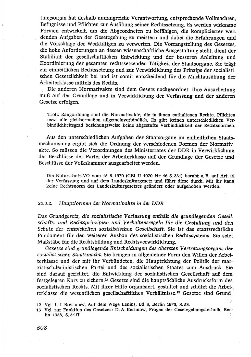 Marxistisch-leninistische (ML) Staats- und Rechtstheorie [Deutsche Demokratische Republik (DDR)], Lehrbuch 1980, Seite 508 (ML St.-R.-Th. DDR Lb. 1980, S. 508)