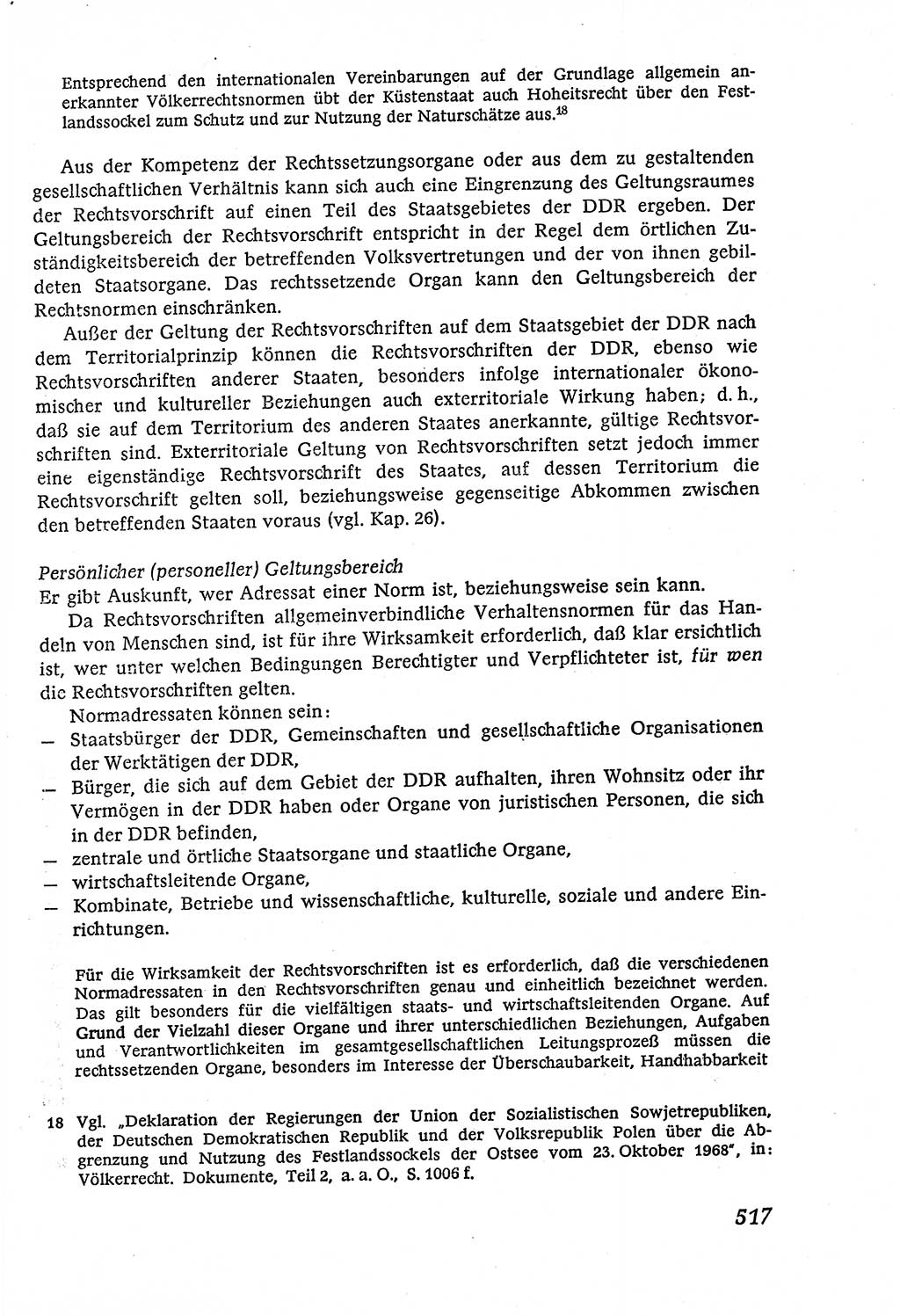 Marxistisch-leninistische (ML) Staats- und Rechtstheorie [Deutsche Demokratische Republik (DDR)], Lehrbuch 1980, Seite 517 (ML St.-R.-Th. DDR Lb. 1980, S. 517)