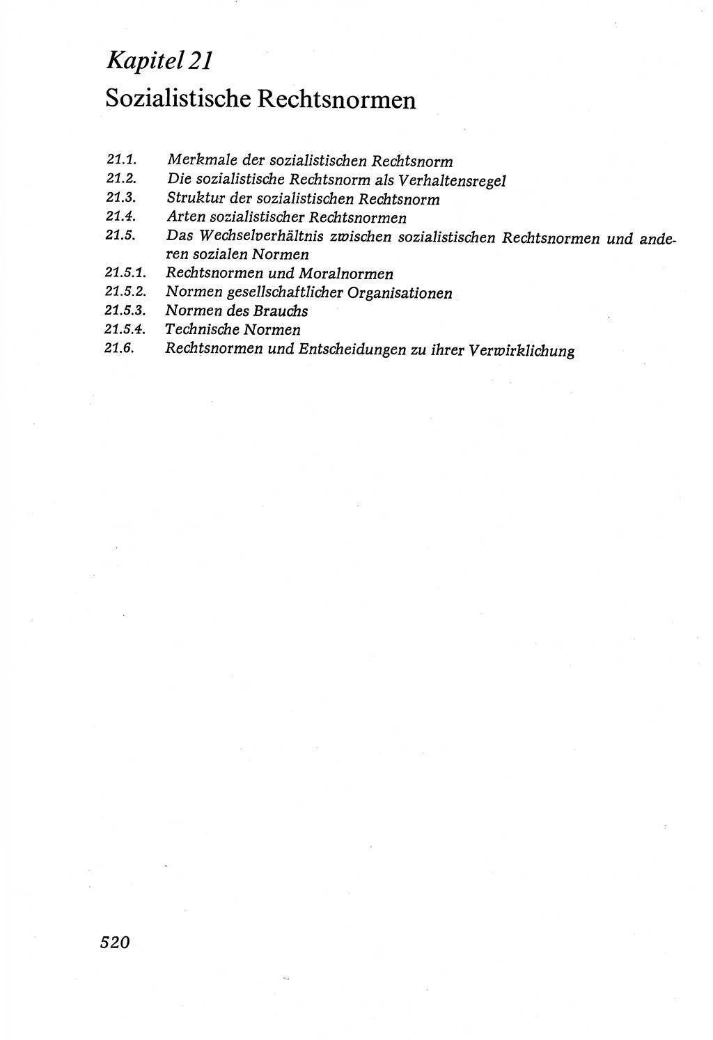 Marxistisch-leninistische (ML) Staats- und Rechtstheorie [Deutsche Demokratische Republik (DDR)], Lehrbuch 1980, Seite 520 (ML St.-R.-Th. DDR Lb. 1980, S. 520)