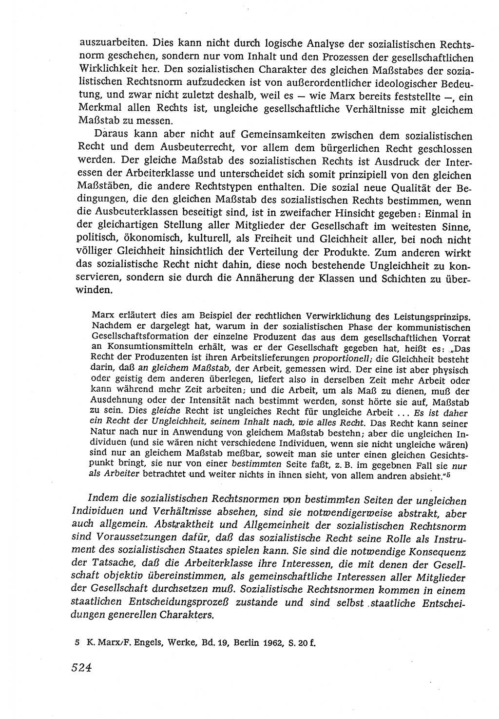 Marxistisch-leninistische (ML) Staats- und Rechtstheorie [Deutsche Demokratische Republik (DDR)], Lehrbuch 1980, Seite 524 (ML St.-R.-Th. DDR Lb. 1980, S. 524)