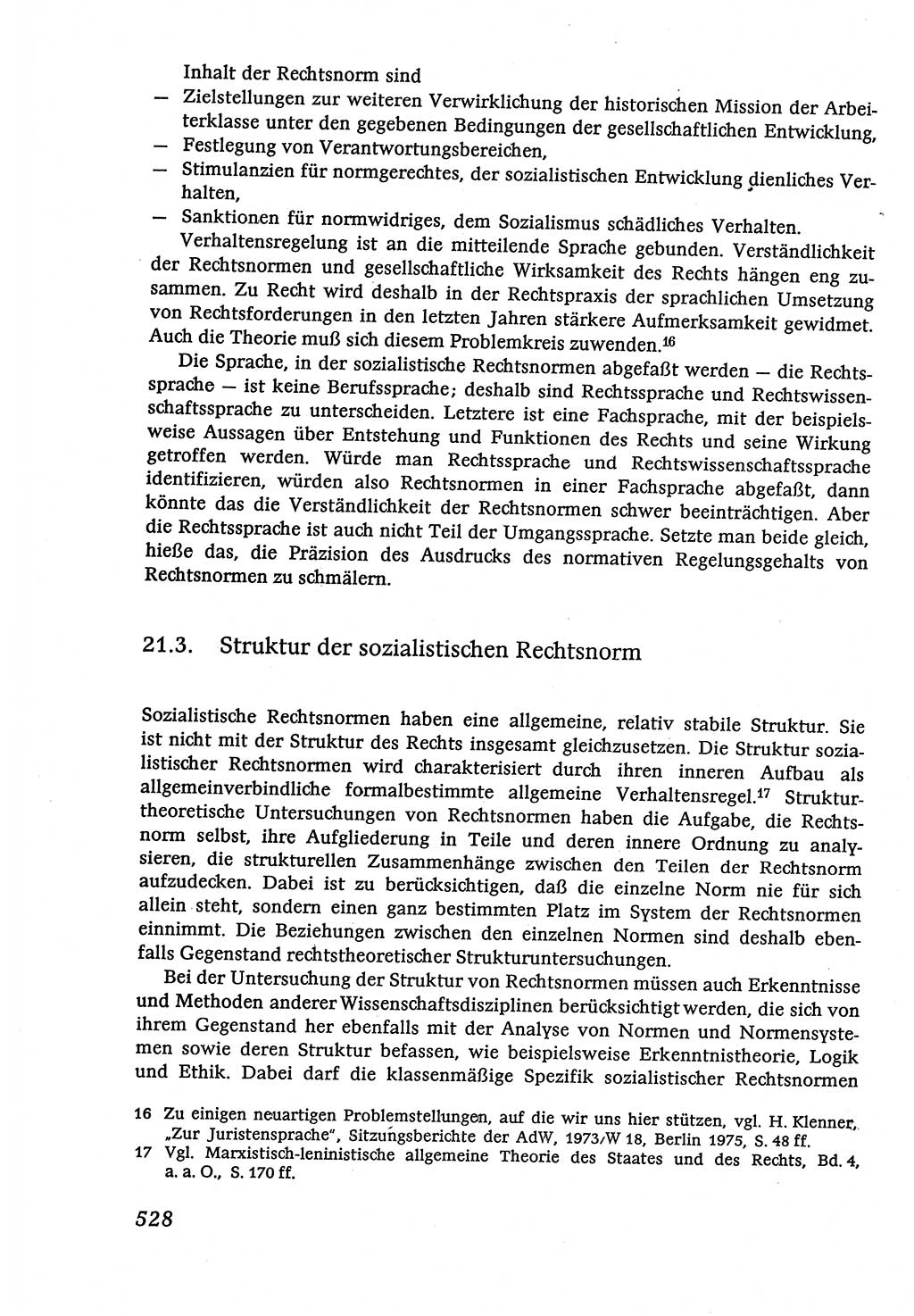 Marxistisch-leninistische (ML) Staats- und Rechtstheorie [Deutsche Demokratische Republik (DDR)], Lehrbuch 1980, Seite 528 (ML St.-R.-Th. DDR Lb. 1980, S. 528)