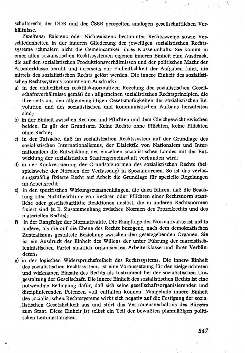 Marxistisch-leninistische (ML) Staats- und Rechtstheorie [Deutsche Demokratische Republik (DDR)], Lehrbuch 1980, Seite 547 (ML St.-R.-Th. DDR Lb. 1980, S. 547)