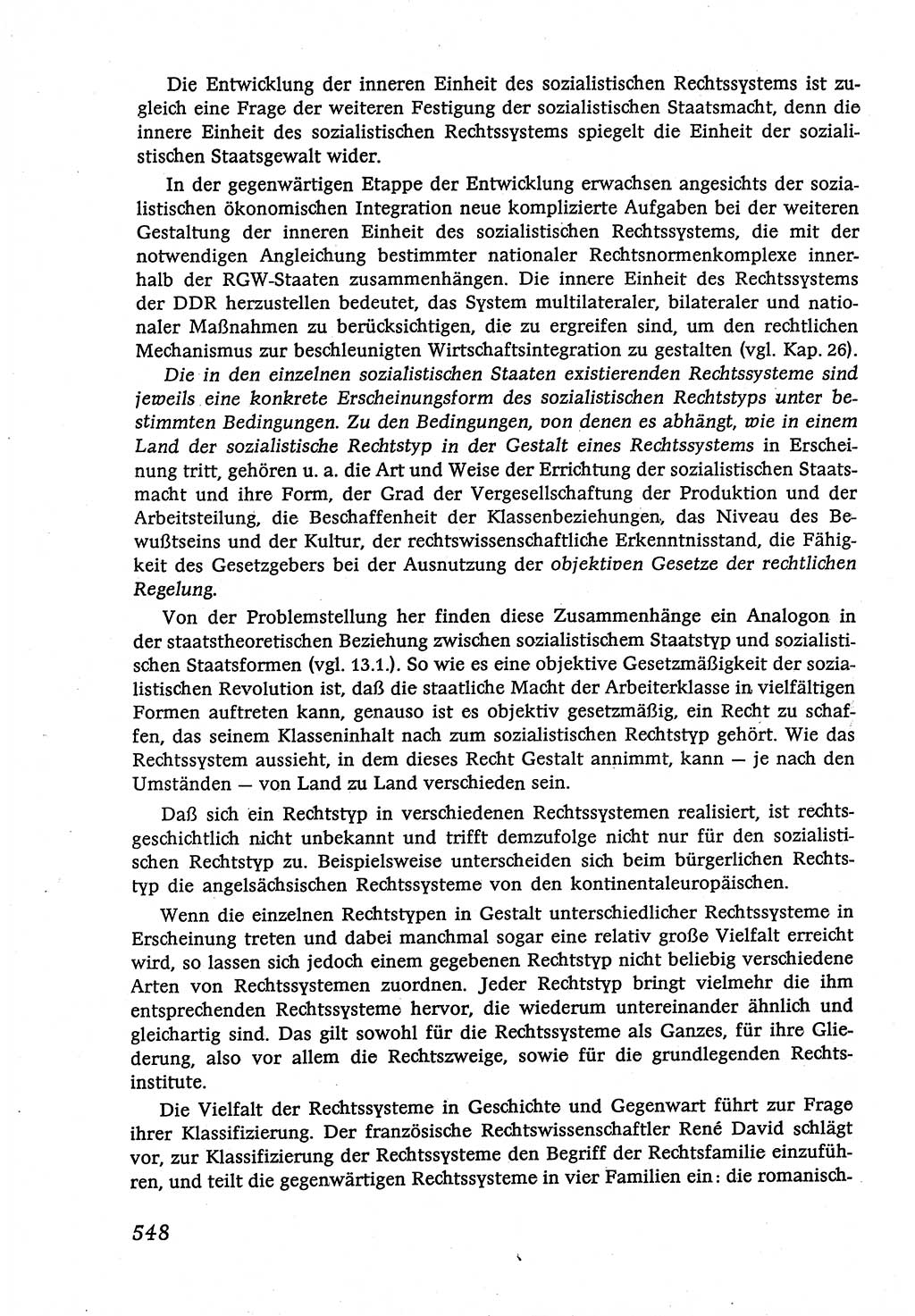Marxistisch-leninistische (ML) Staats- und Rechtstheorie [Deutsche Demokratische Republik (DDR)], Lehrbuch 1980, Seite 548 (ML St.-R.-Th. DDR Lb. 1980, S. 548)