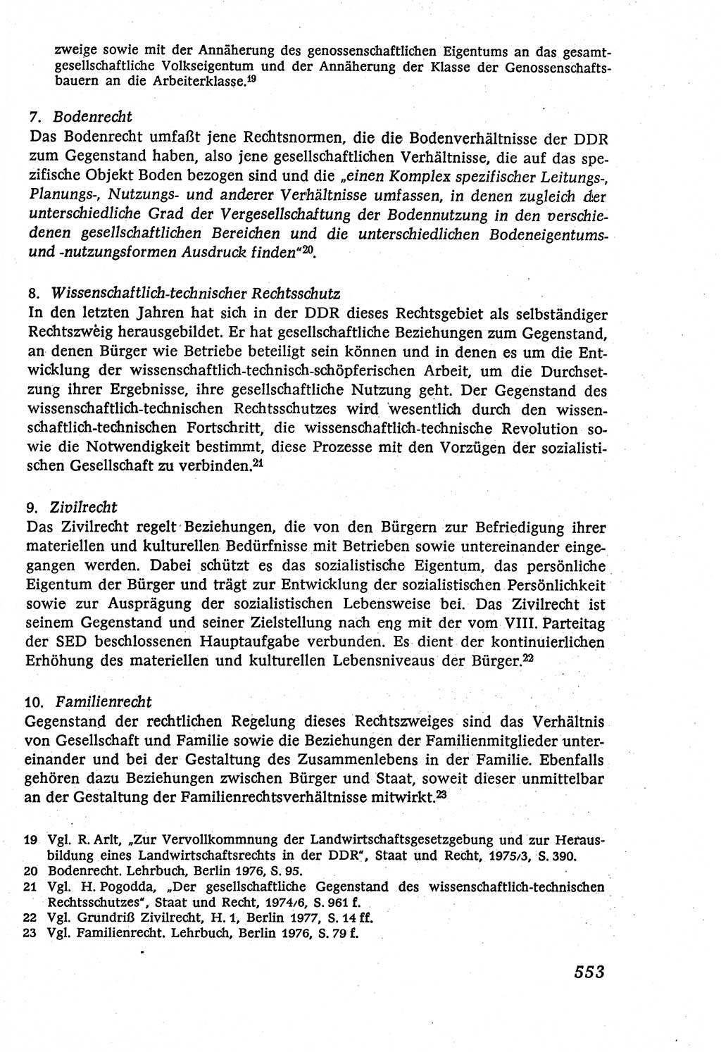 Marxistisch-leninistische (ML) Staats- und Rechtstheorie [Deutsche Demokratische Republik (DDR)], Lehrbuch 1980, Seite 553 (ML St.-R.-Th. DDR Lb. 1980, S. 553)
