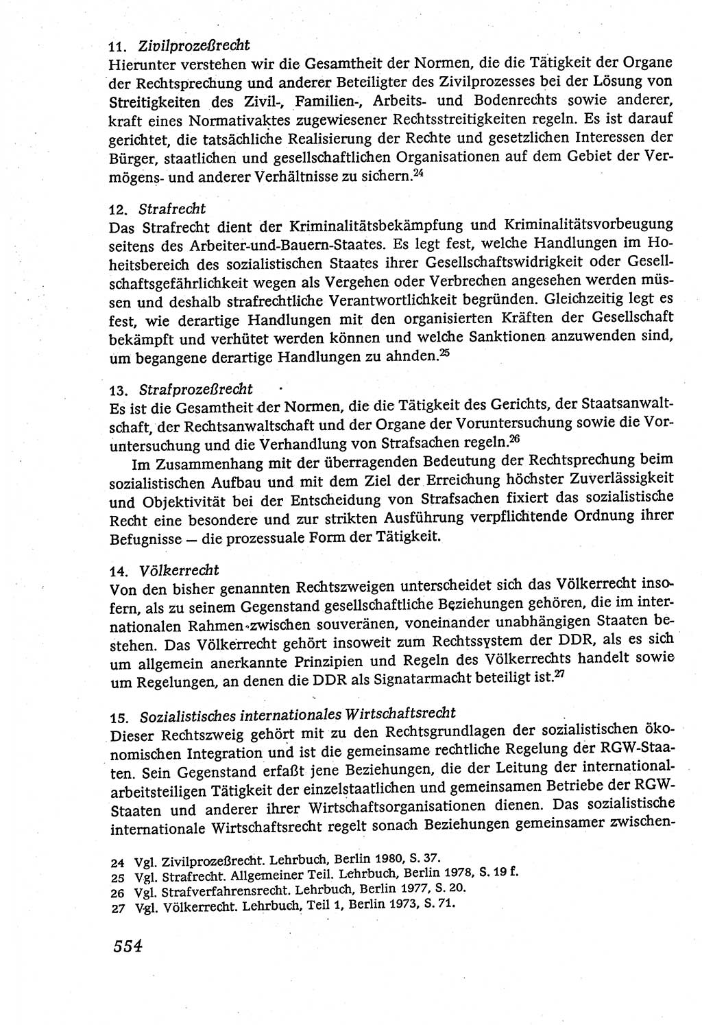 Marxistisch-leninistische (ML) Staats- und Rechtstheorie [Deutsche Demokratische Republik (DDR)], Lehrbuch 1980, Seite 554 (ML St.-R.-Th. DDR Lb. 1980, S. 554)