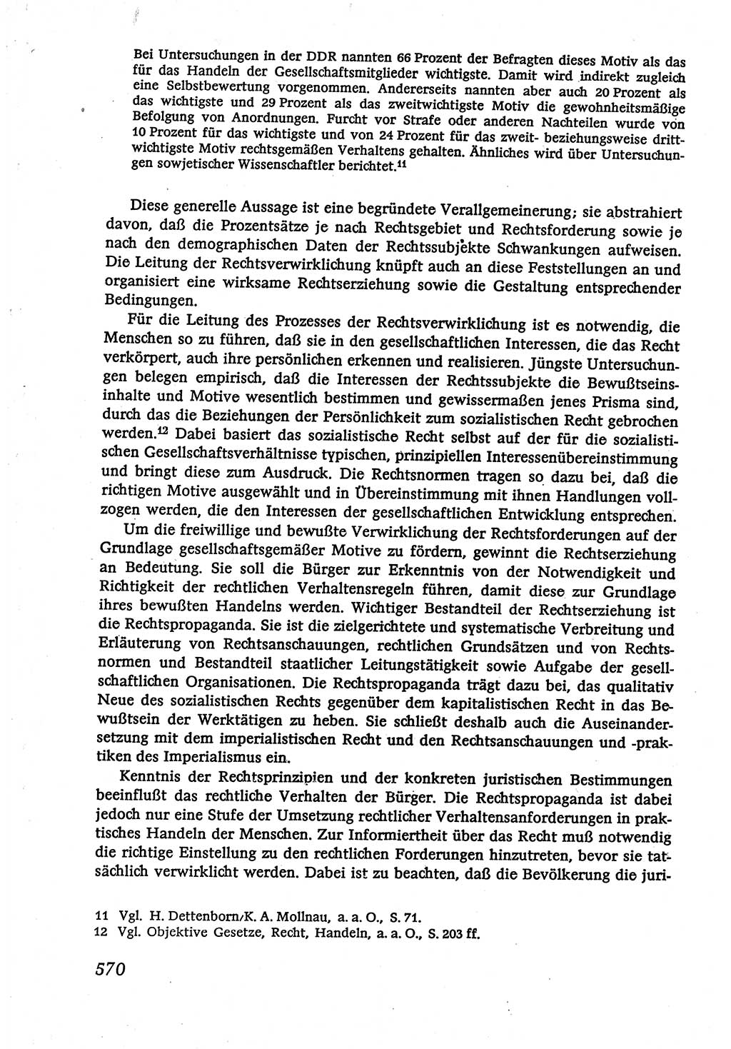 Marxistisch-leninistische (ML) Staats- und Rechtstheorie [Deutsche Demokratische Republik (DDR)], Lehrbuch 1980, Seite 570 (ML St.-R.-Th. DDR Lb. 1980, S. 570)