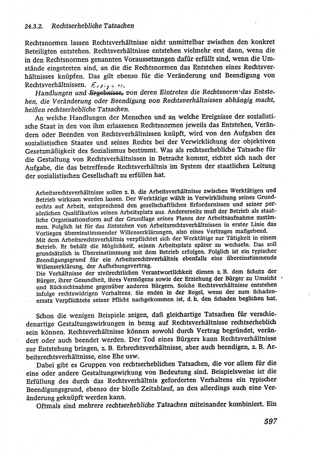 Marxistisch-leninistische (ML) Staats- und Rechtstheorie [Deutsche Demokratische Republik (DDR)], Lehrbuch 1980, Seite 597 (ML St.-R.-Th. DDR Lb. 1980, S. 597)